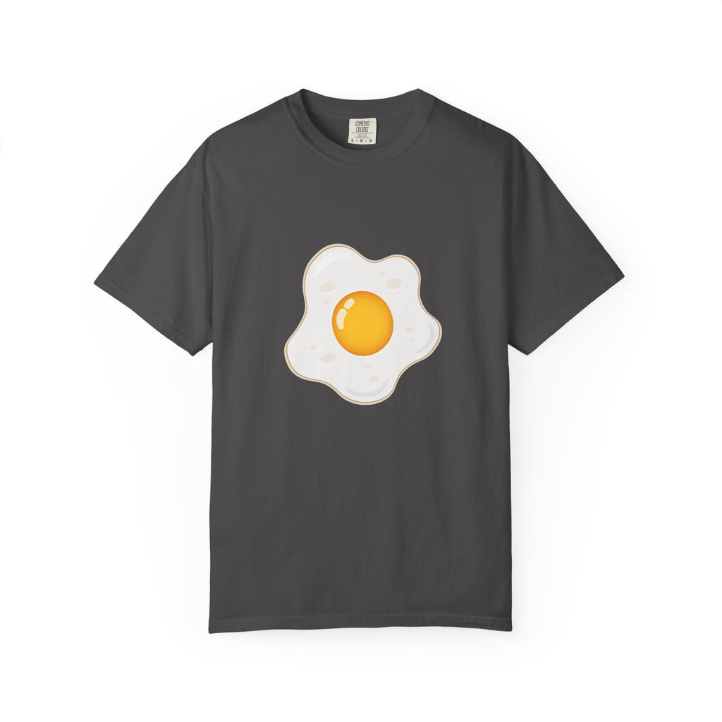 Whimsical Egg Graphic T-Shirt, Funny Food Tee, Breakfast Lover Gift, Unisex Tee for Foodies, Cute Egg Design Shirt