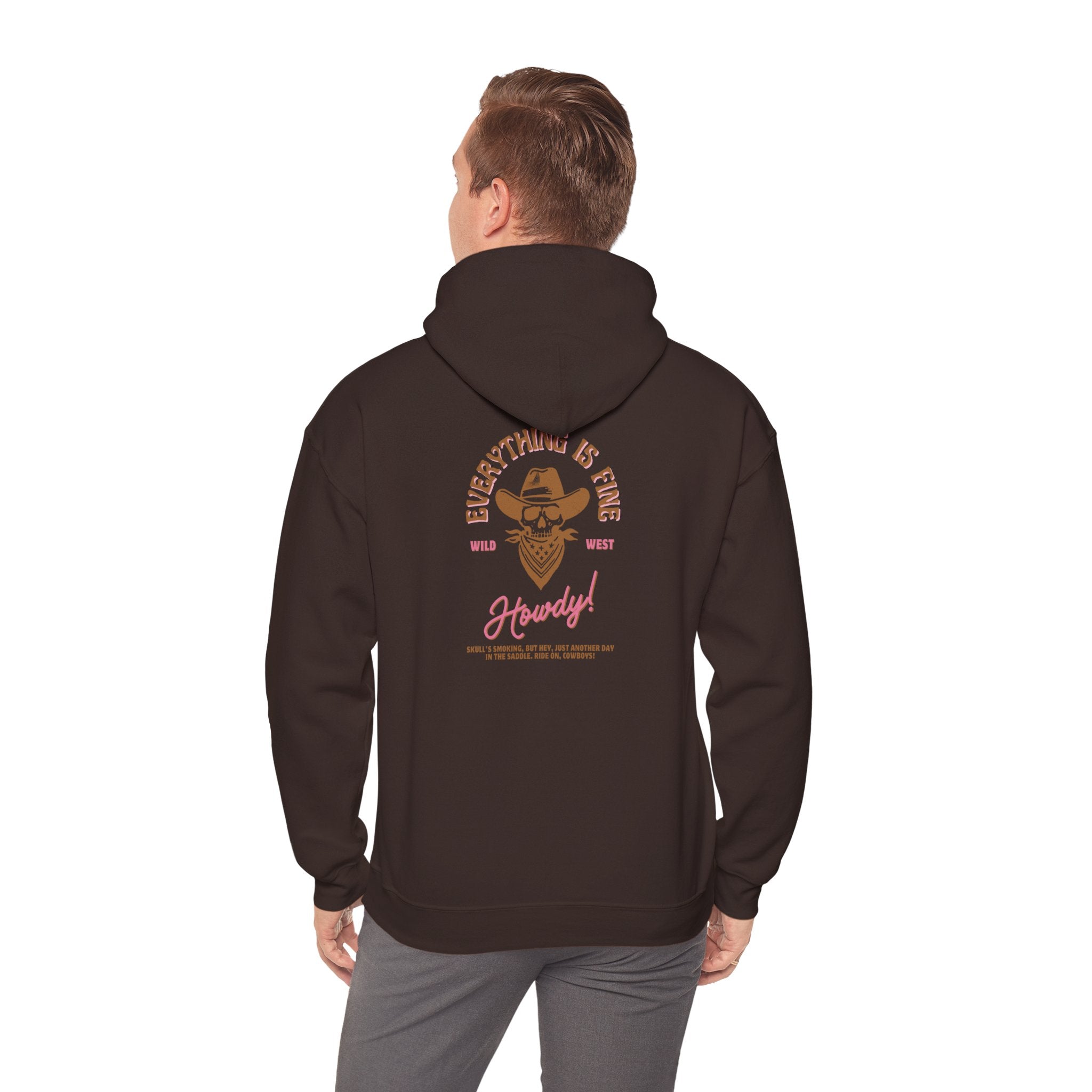 Howdy Vintage Western Hoodie, Cozy Sweatshirt, Unisex Fashion, Country Style Gift, Western Style Apparel, Everyday Casual Wear