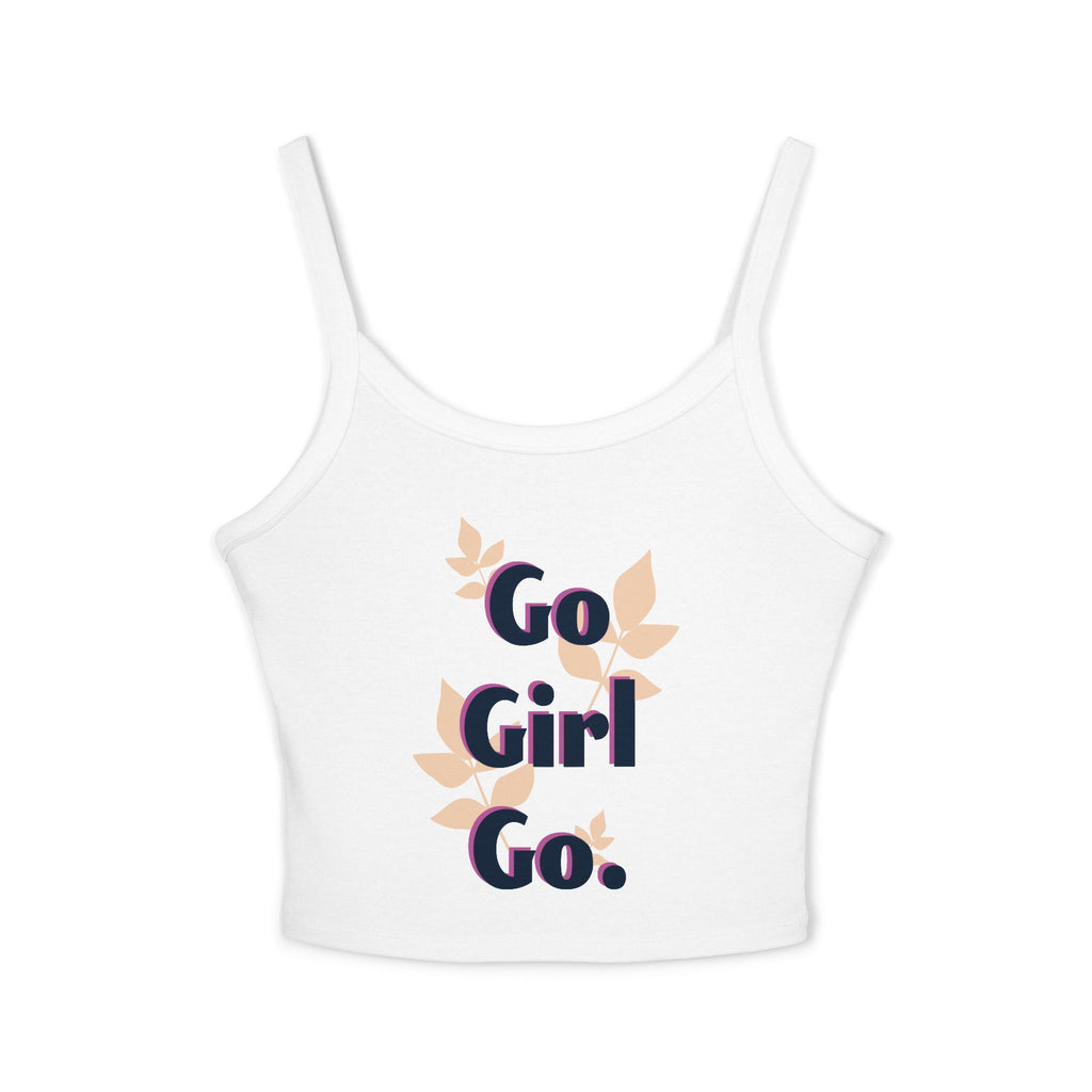 Empowerment Spaghetti Strap Tank Top, Summer Top, Casual Wear, Gym Shirt, Gift for Women, Birthday Present