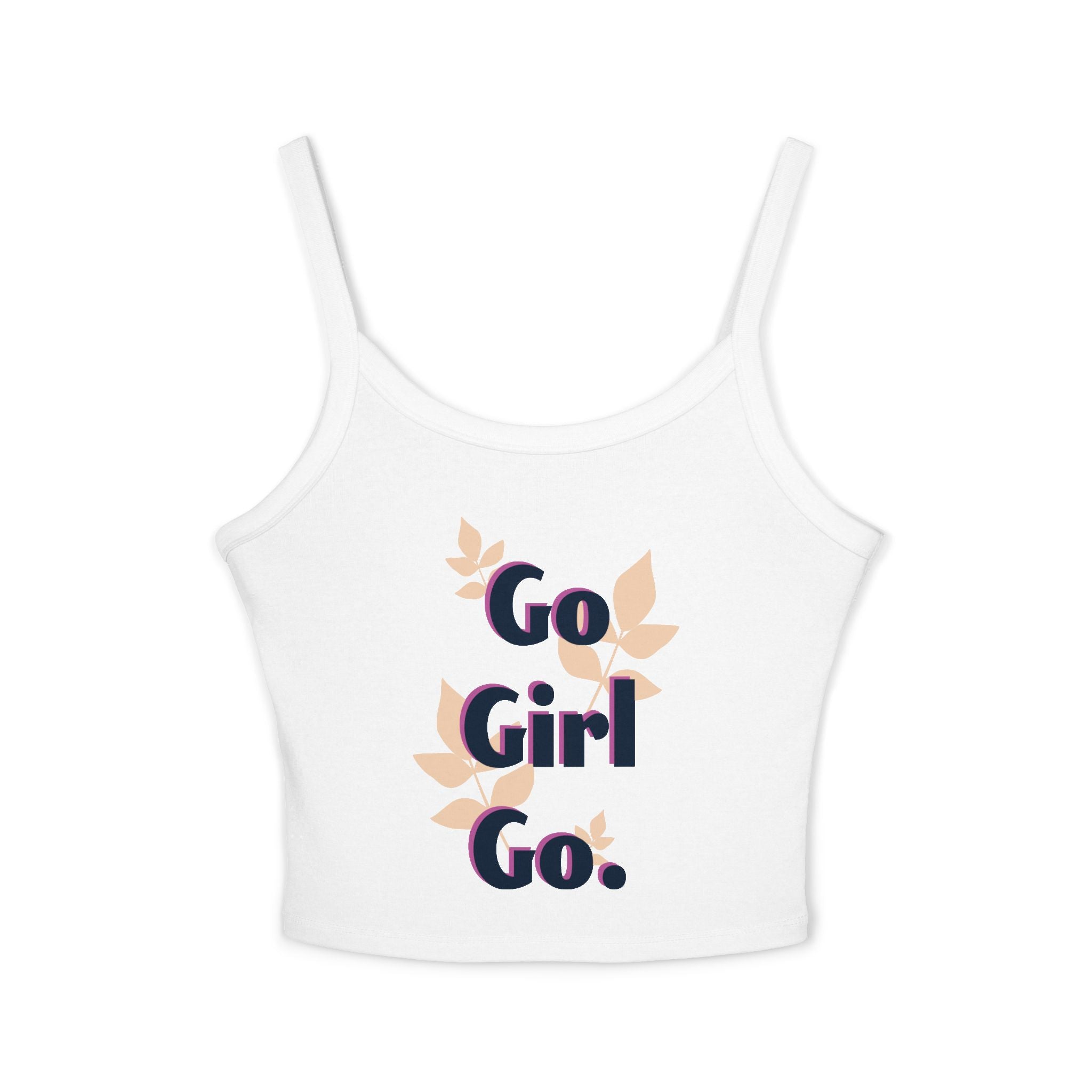 Empowerment Spaghetti Strap Tank Top, Summer Top, Casual Wear, Gym Shirt, Gift for Women, Birthday Present