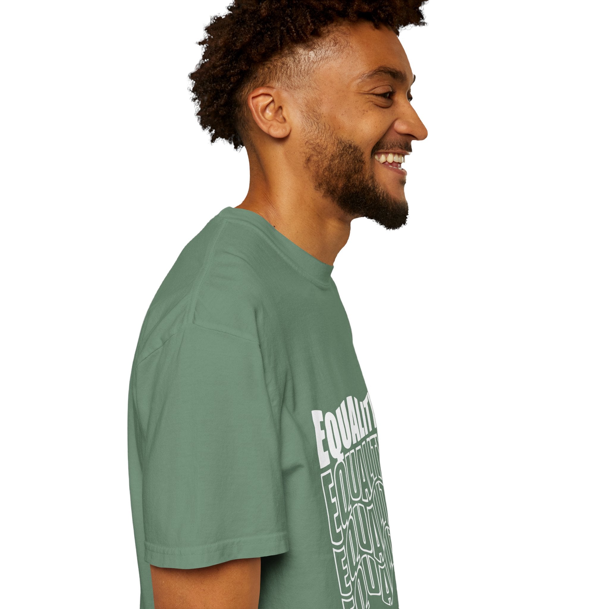 Equality Unisex Garment-Dyed T-shirt | Bold Statement Tee, LGBTQ+ Pride Apparel, Casual Wear, Gift for Activists, Equality Awareness