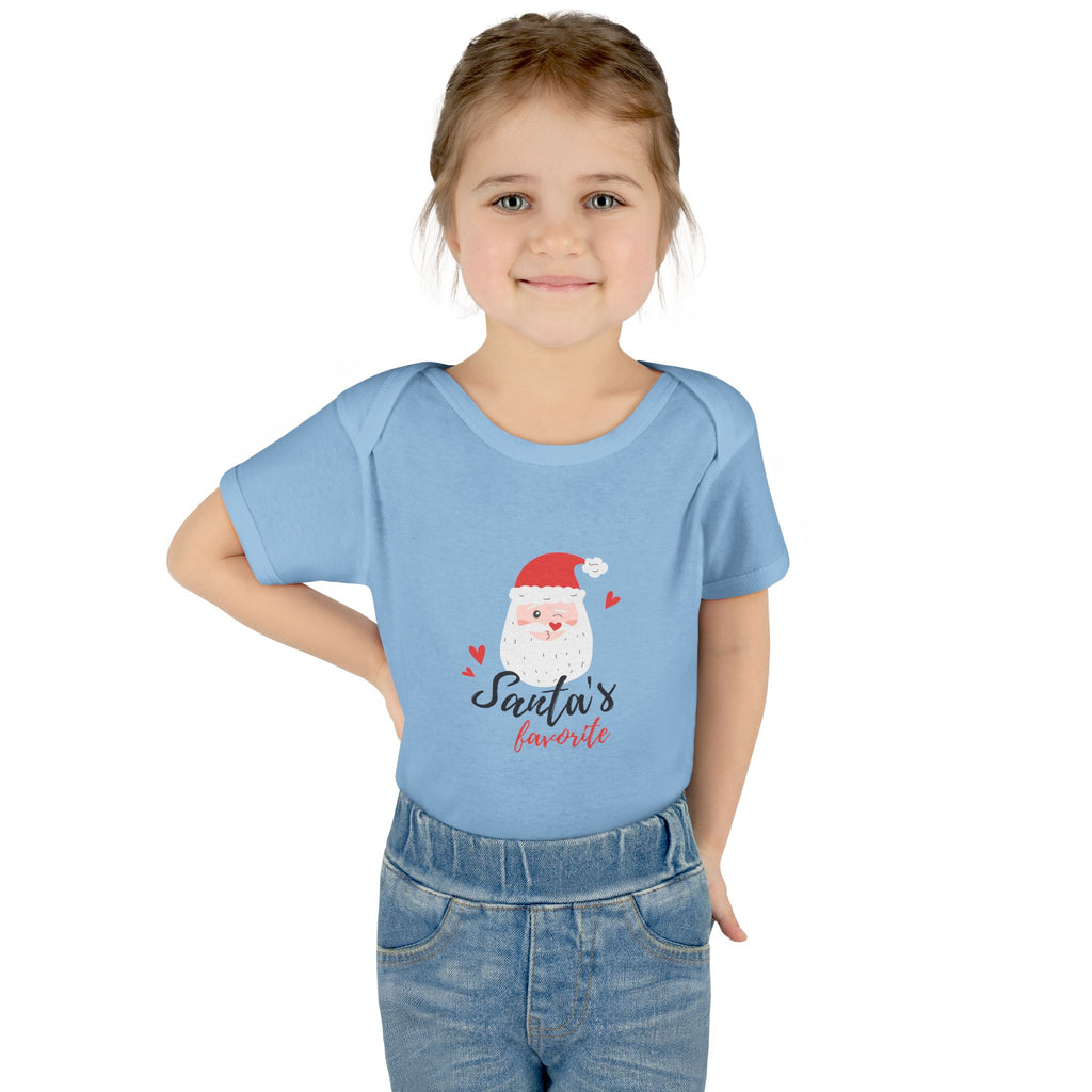 Infant Onesie - "Santa's Favorite" Cute Baby Christmas Bodysuit