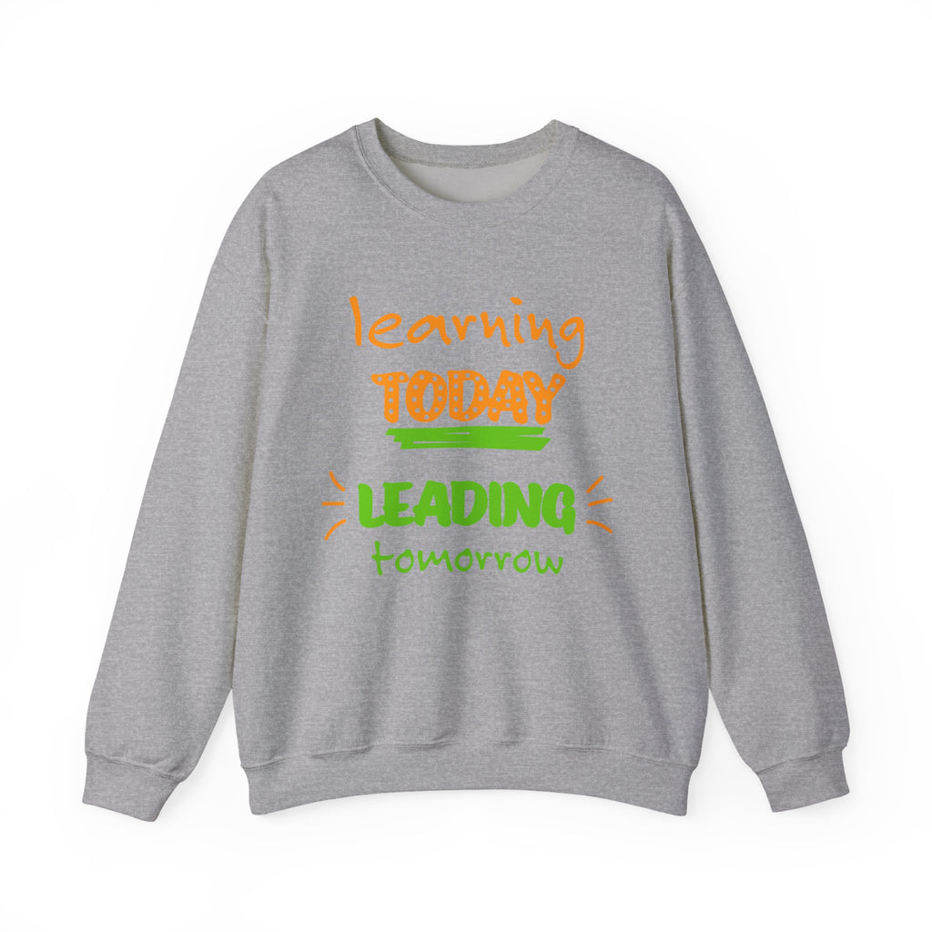 Inspirational Learning Sweatshirt, Motivational Crewneck, Education Apparel, Teacher Gift, Back to School Fashion