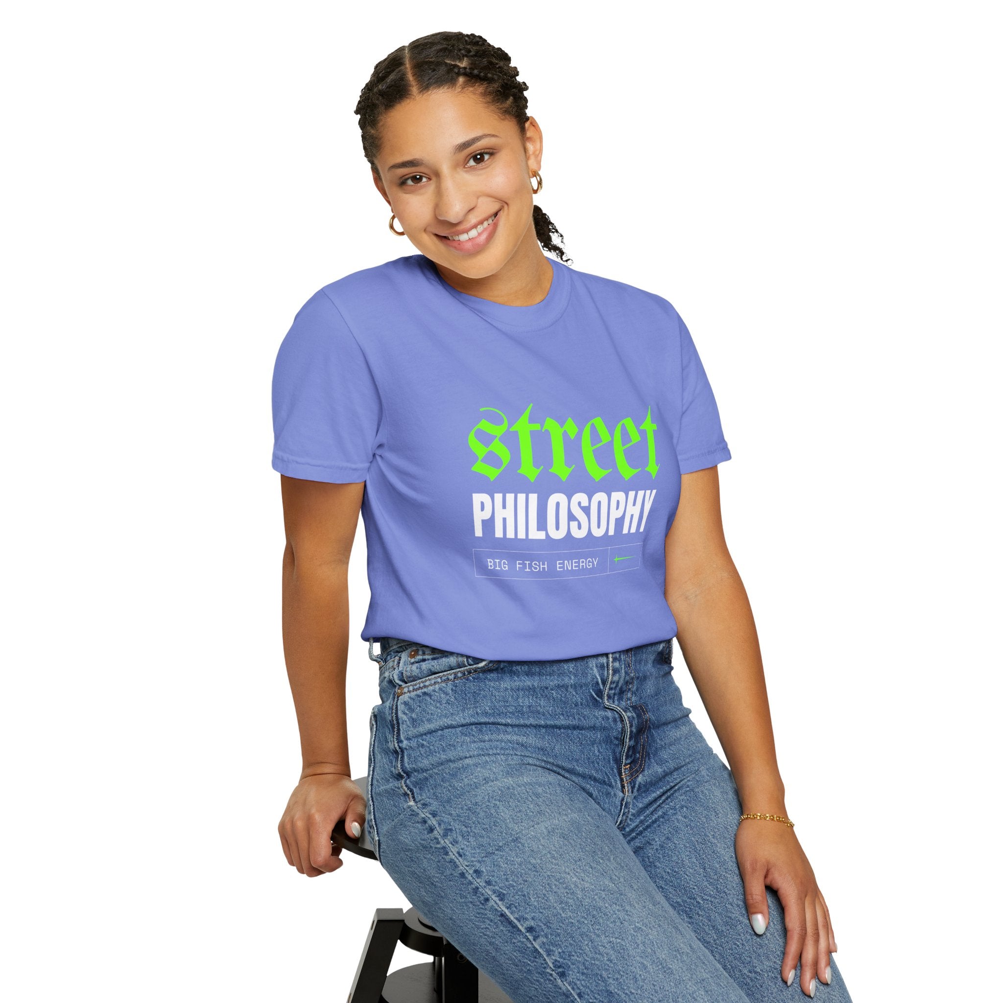 Street Philosophy Unisex Garment-Dyed T-shirt - Trendy Graphic Tee for Fashion Lovers, Streetwear, Casualwear, Gift for Friends, [...]