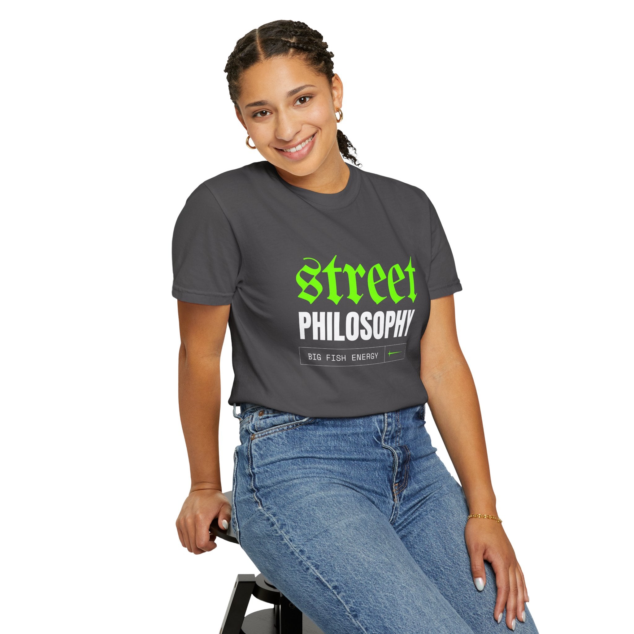 Street Philosophy Unisex Garment-Dyed T-shirt - Trendy Graphic Tee for Fashion Lovers, Streetwear, Casualwear, Gift for Friends, [...]