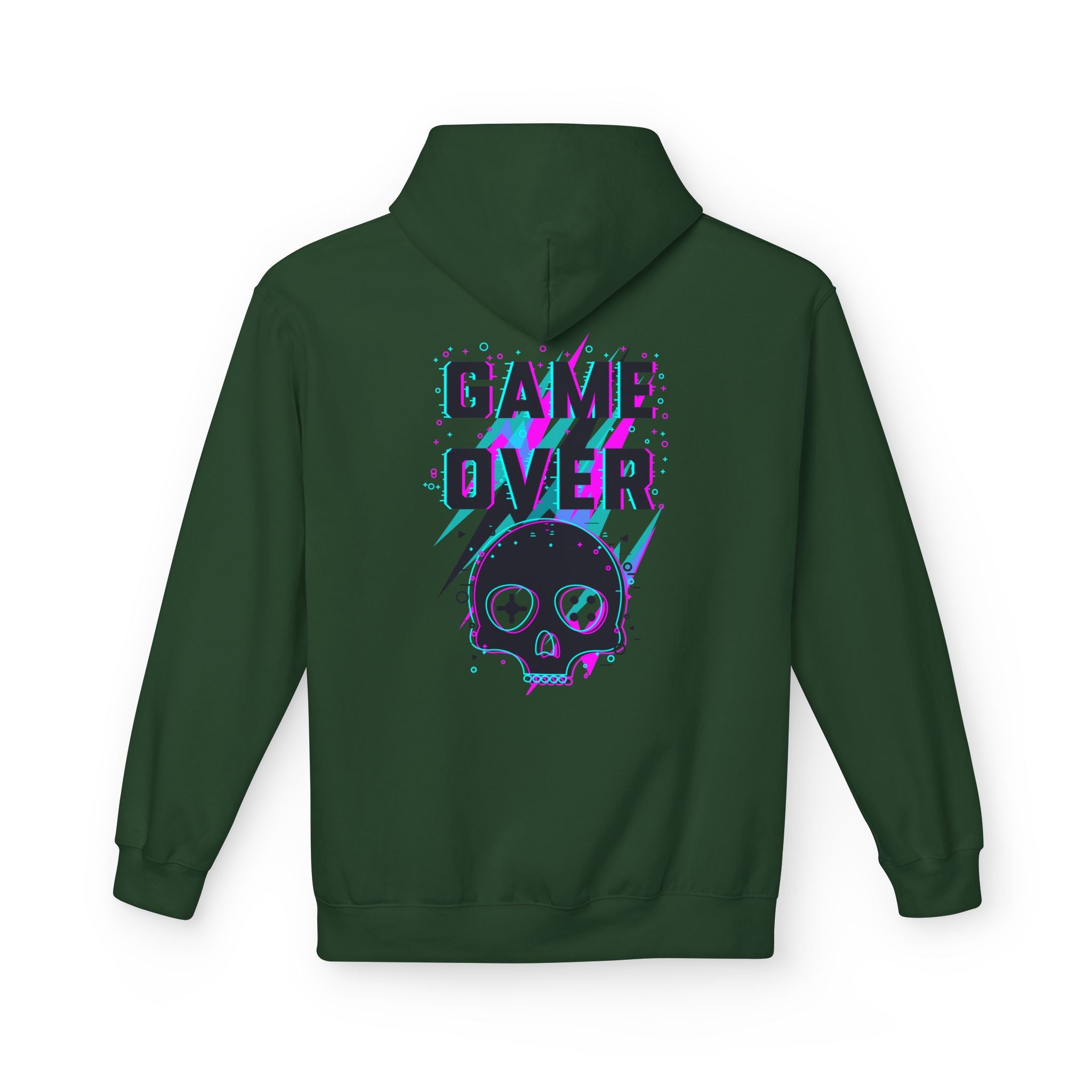 Gaming-Inspired Unisex Hoodie, Perfect for Gamers, Casual Wear, Gifts for Him/Her, Halloween, Birthday, College