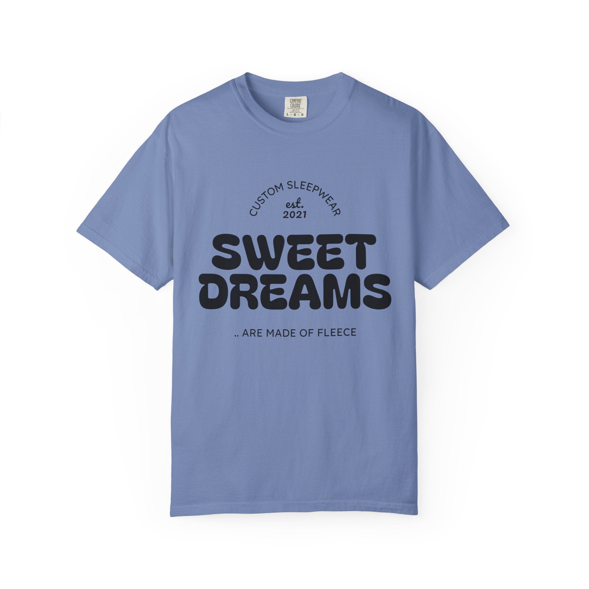 Custom Sweet Dreams T-Shirt, Unisex Sleepwear, Relaxed Fit Tee, Cozy Gift for Sleep Lovers, Lounge Wear, Dreamy Apparel