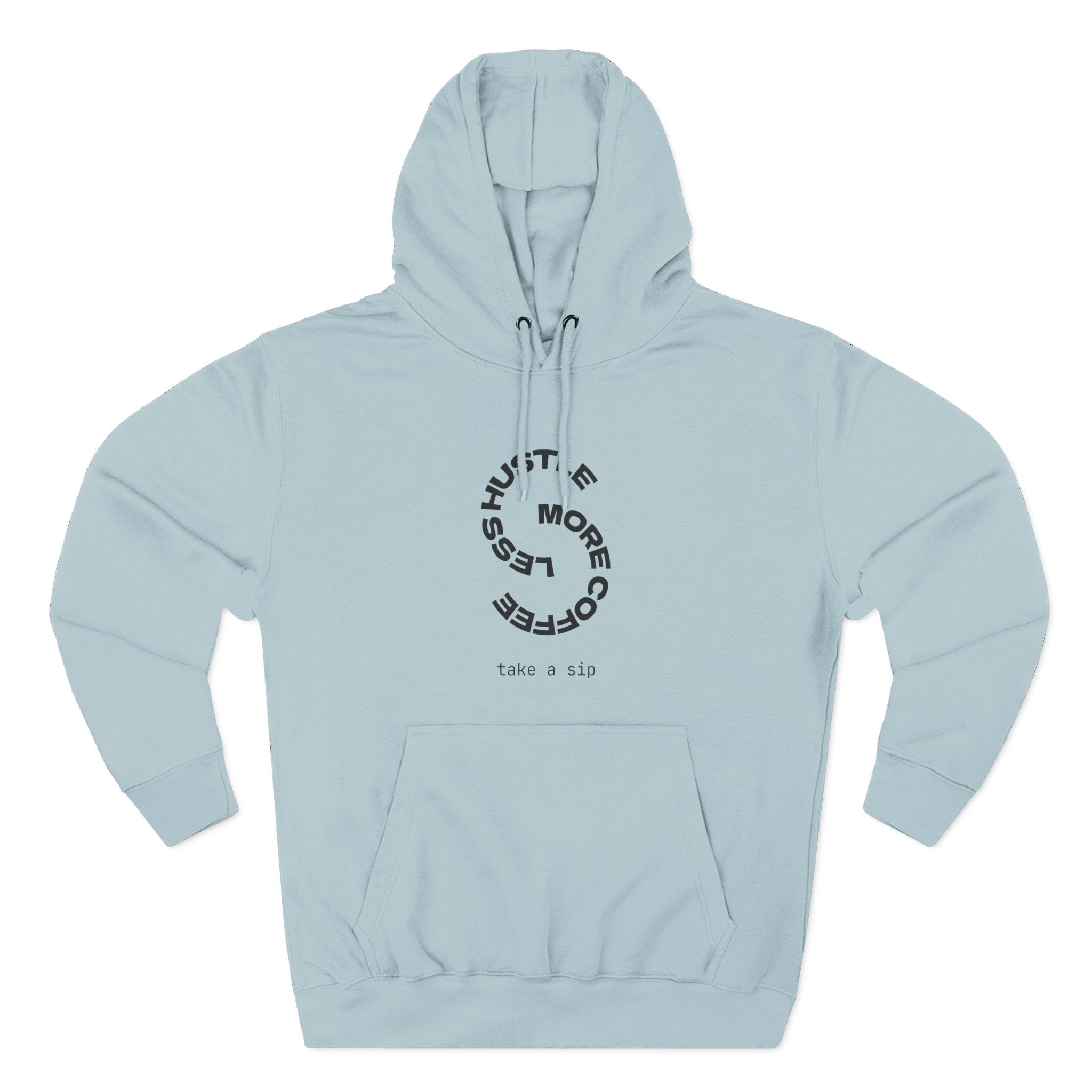 Cozy Coffee Lover's Hoodie, Fleece Sweatshirt, Relaxed Casual Wear, Gift for Coffee Enthusiasts, Perfect for Winter
