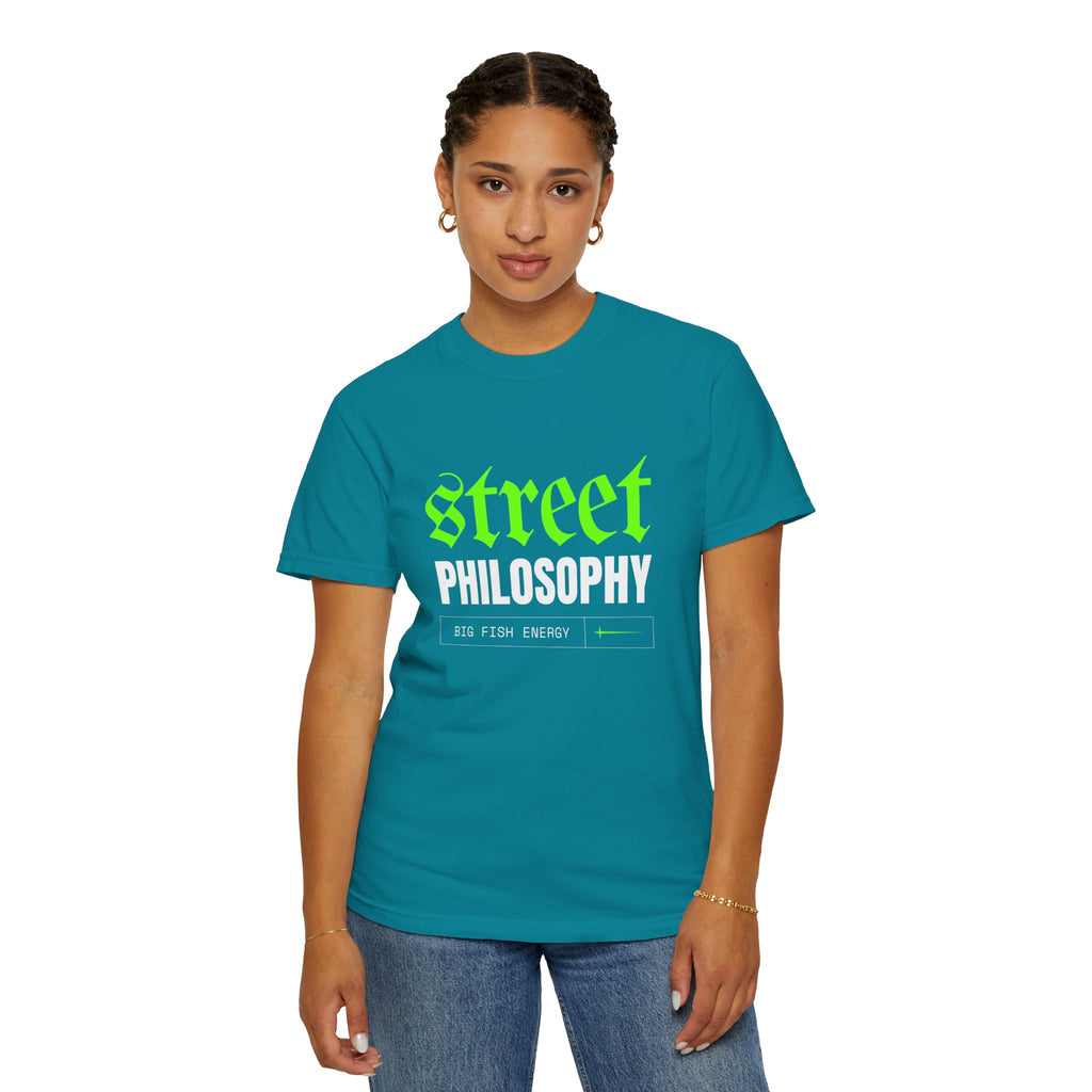 Street Philosophy Unisex Garment-Dyed T-shirt - Trendy Graphic Tee for Fashion Lovers, Streetwear, Casualwear, Gift for Friends, [...]
