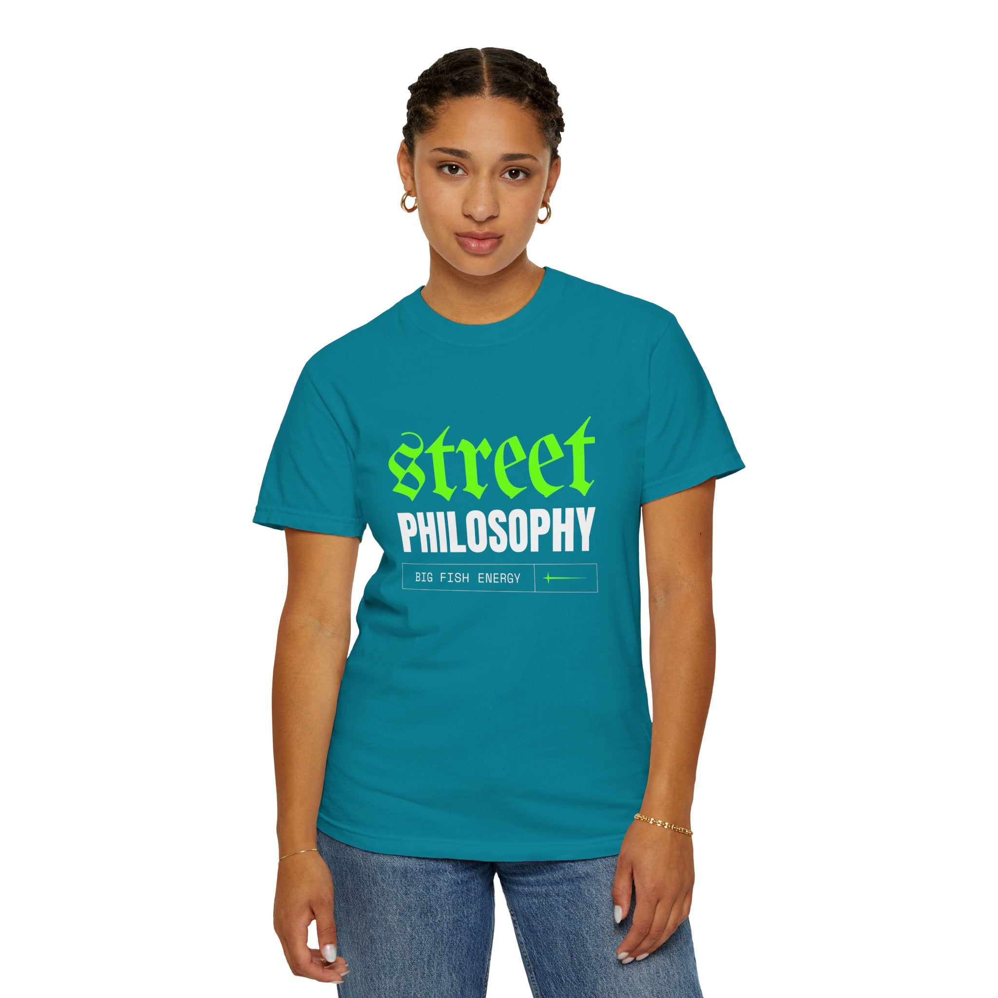 Street Philosophy Unisex Garment-Dyed T-shirt - Trendy Graphic Tee for Fashion Lovers, Streetwear, Casualwear, Gift for Friends, [...]