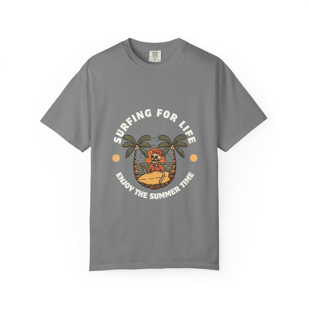 Surfing for Life T-Shirt | Vintage Summer Vibe Tee | Perfect for Beach Days, Surf Lovers, Summer Parties, Adventure Seekers