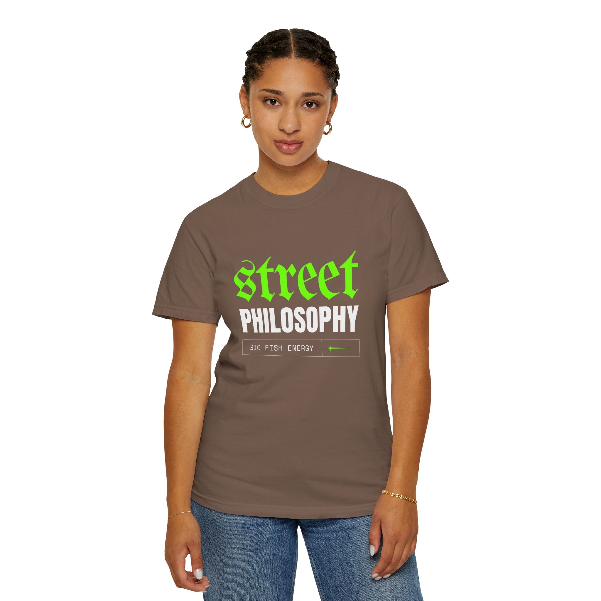 Street Philosophy Unisex Garment-Dyed T-shirt - Trendy Graphic Tee for Fashion Lovers, Streetwear, Casualwear, Gift for Friends, [...]