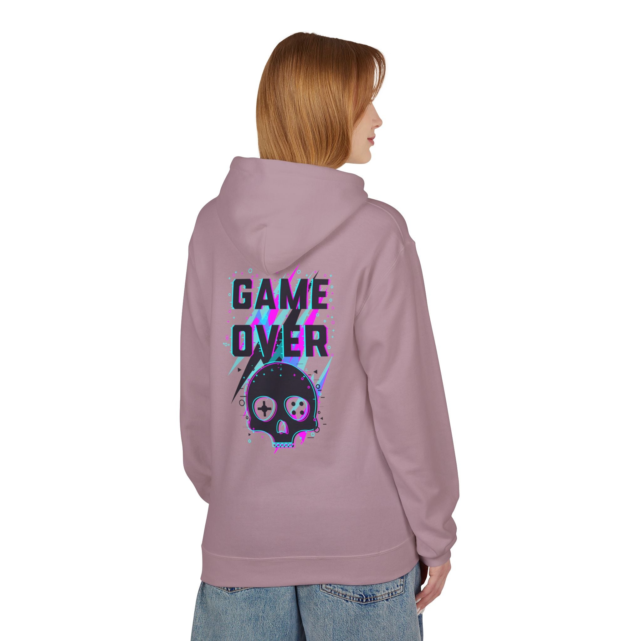 Gaming-Inspired Unisex Hoodie, Perfect for Gamers, Casual Wear, Gifts for Him/Her, Halloween, Birthday, College