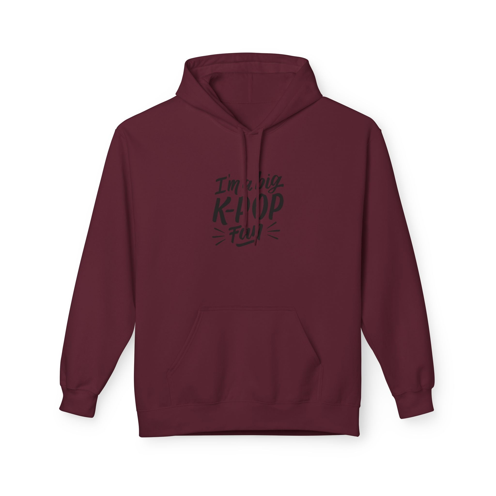 K-Pop Fleece Hoodie, Unisex Streetwear, Cozy Gift for Music Lovers, Festival Apparel, Music Concert Hoodie