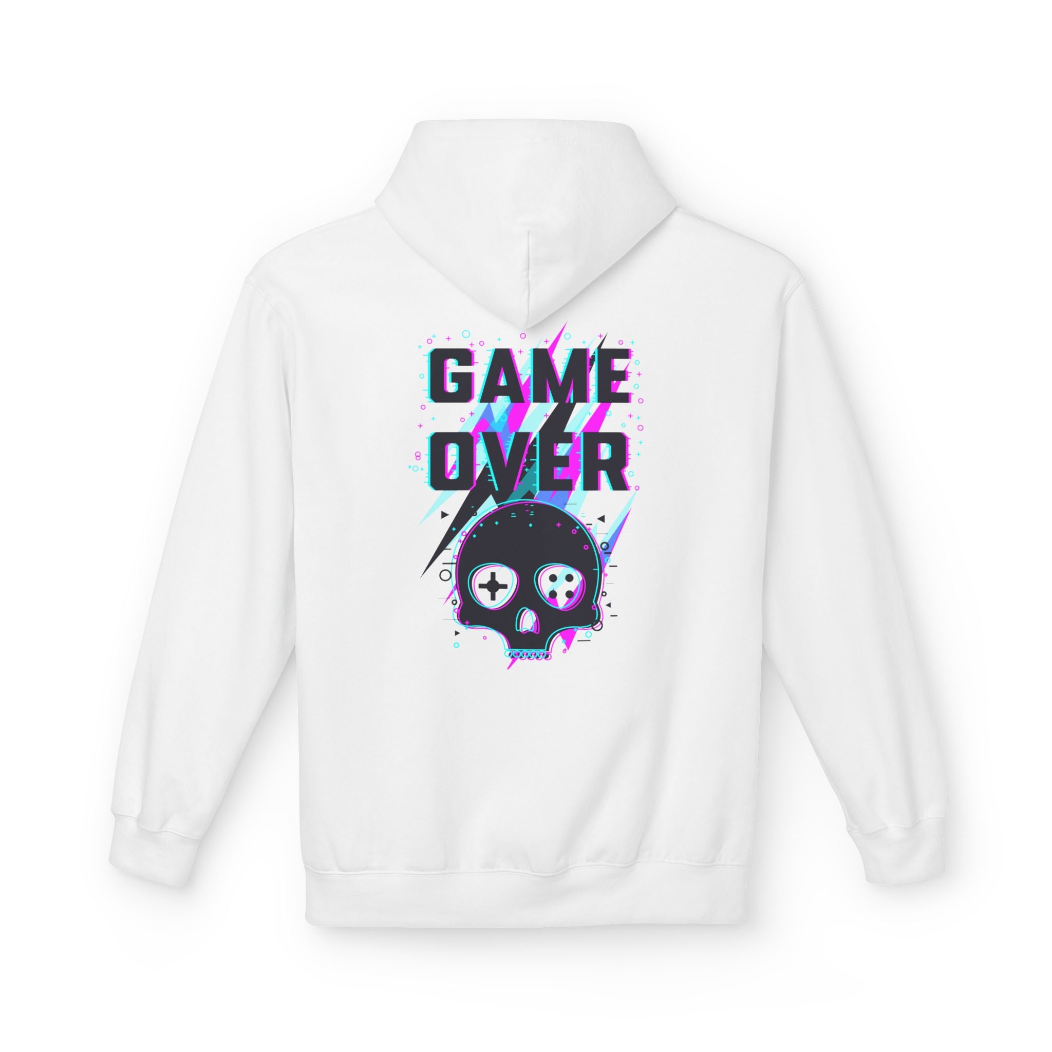 Gaming-Inspired Unisex Hoodie, Perfect for Gamers, Casual Wear, Gifts for Him/Her, Halloween, Birthday, College