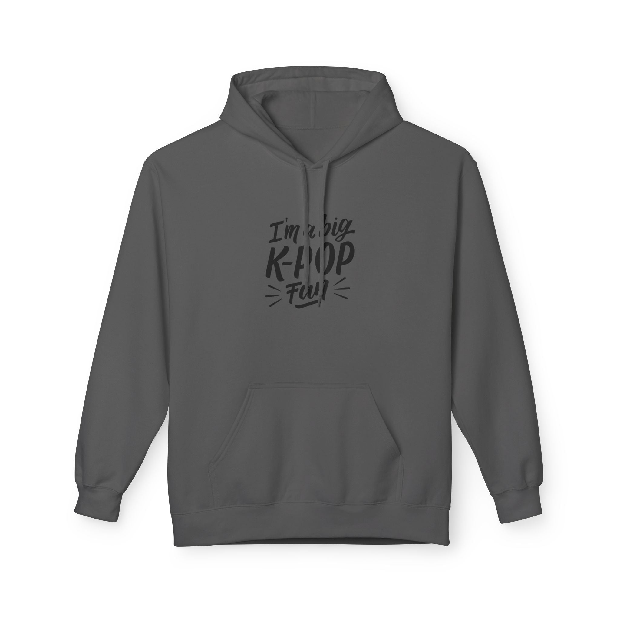 K-Pop Fleece Hoodie, Unisex Streetwear, Cozy Gift for Music Lovers, Festival Apparel, Music Concert Hoodie