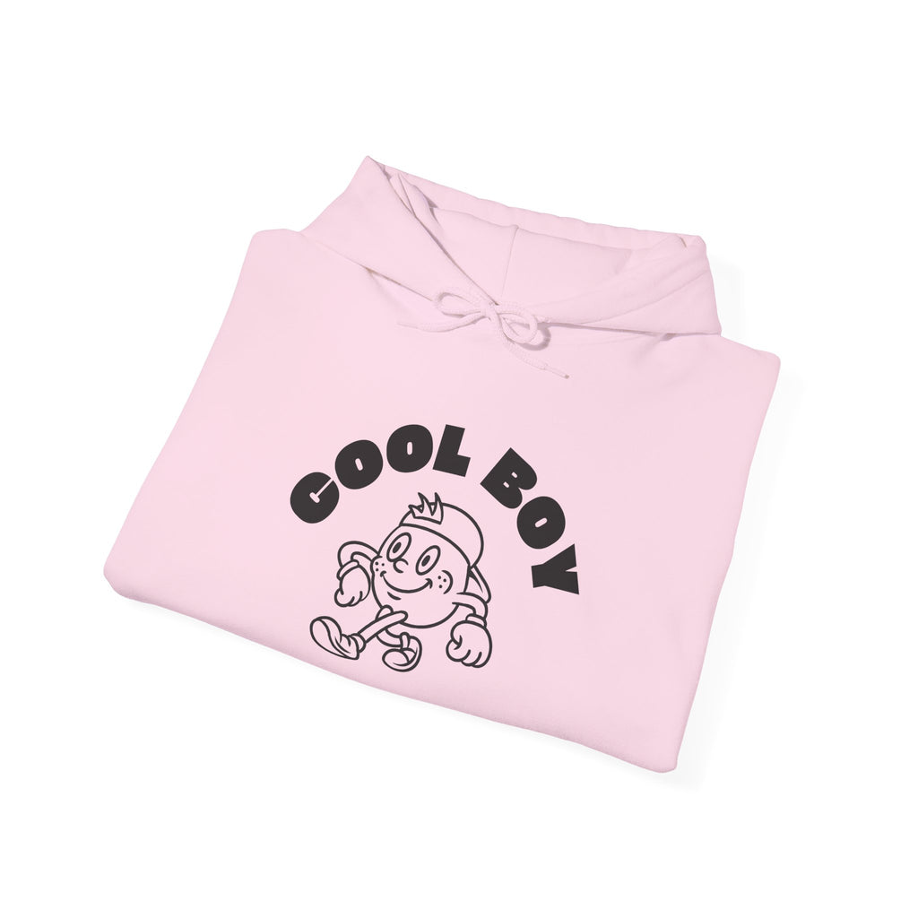 Cool Boy Unisex Hooded Sweatshirt, Casualwear for Teens, Gift for Him, Cozy Layering, Streetwear Style, Everyday Comfort