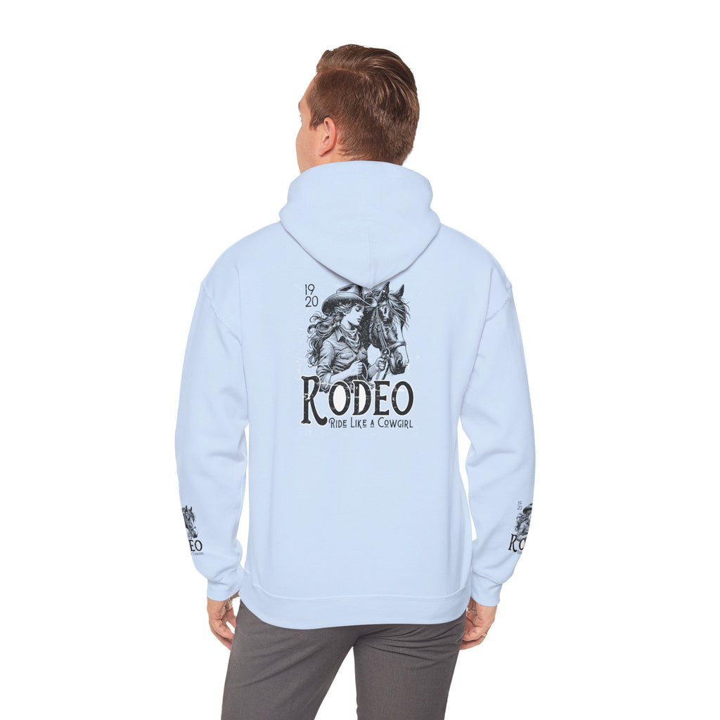 Rodeo Life Hoodie, Unisex Sweatshirt for Cowgirl/Cowboy, Perfect for Western Theme Parties and Country Events, Gift for Rodeo Fans