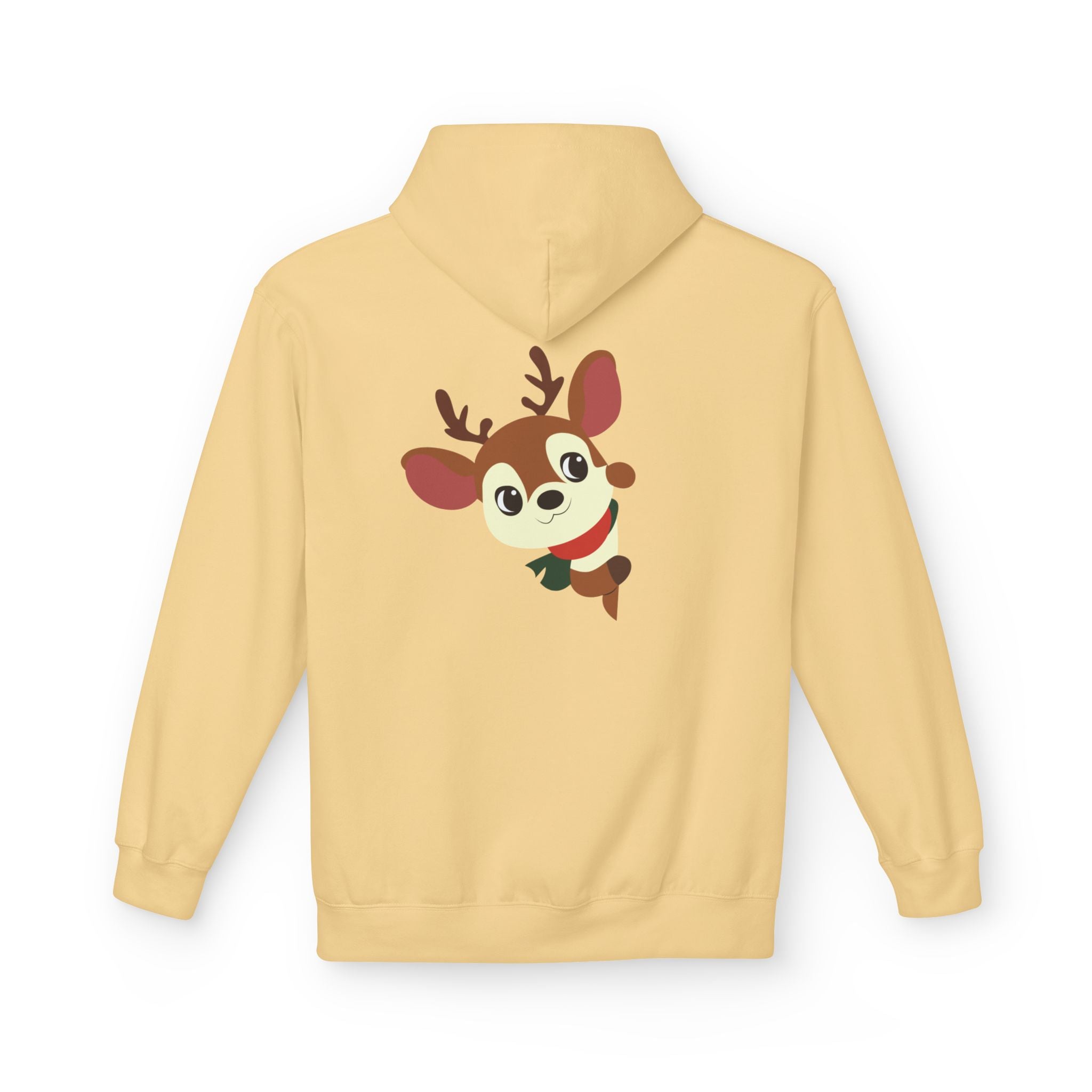 Reindeer Cheer Hoodie — "Tis the Season" Holiday Pullover