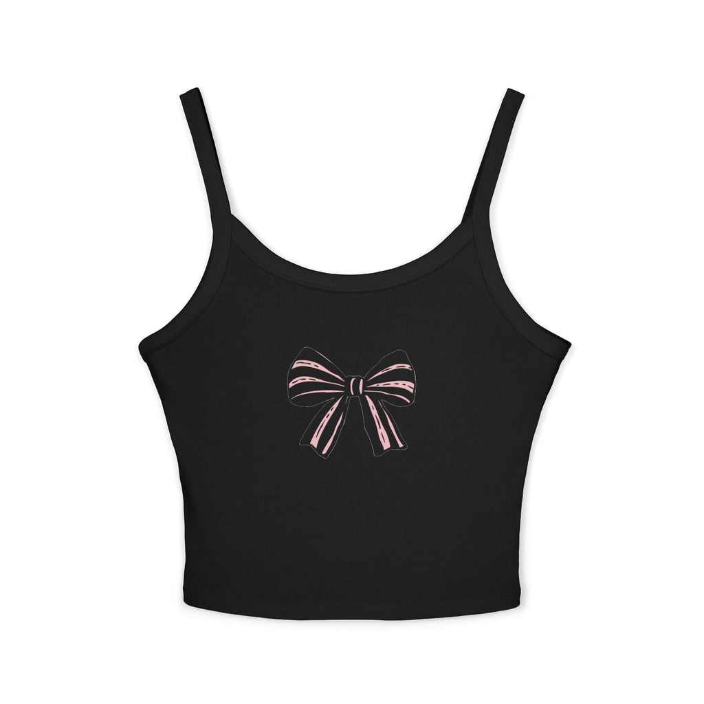 Chic Bow Design Women's Spaghetti Strap Tank Top, Casual Summer Top, Lightweight Sleepwear, Stylish Layering Piece, Gifts for Her, [...]