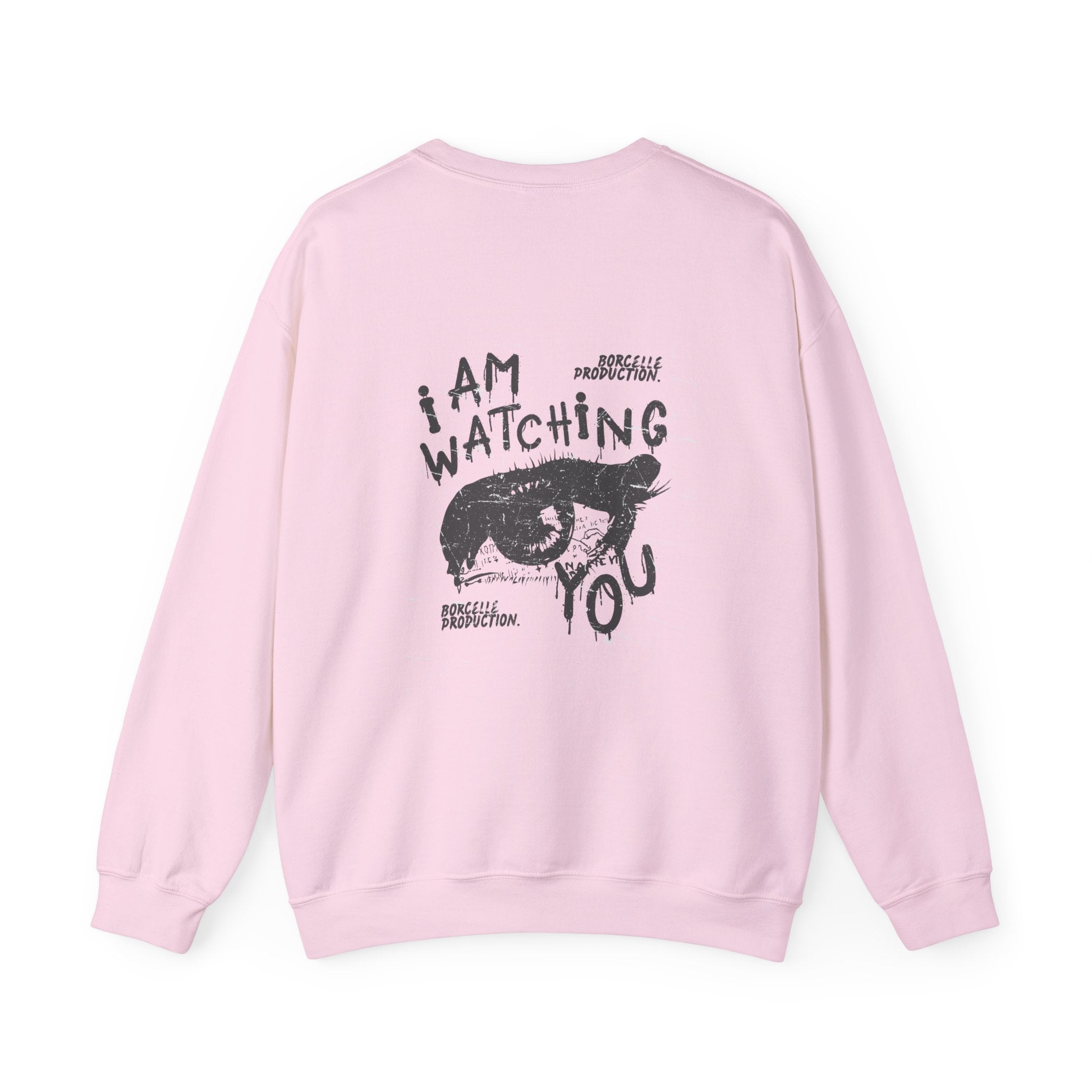 I Am Watching You Sweatshirt, Cozy Unisex Crewneck, Casual Gift, Eye-Catching Design, Trendy Fashion Statement