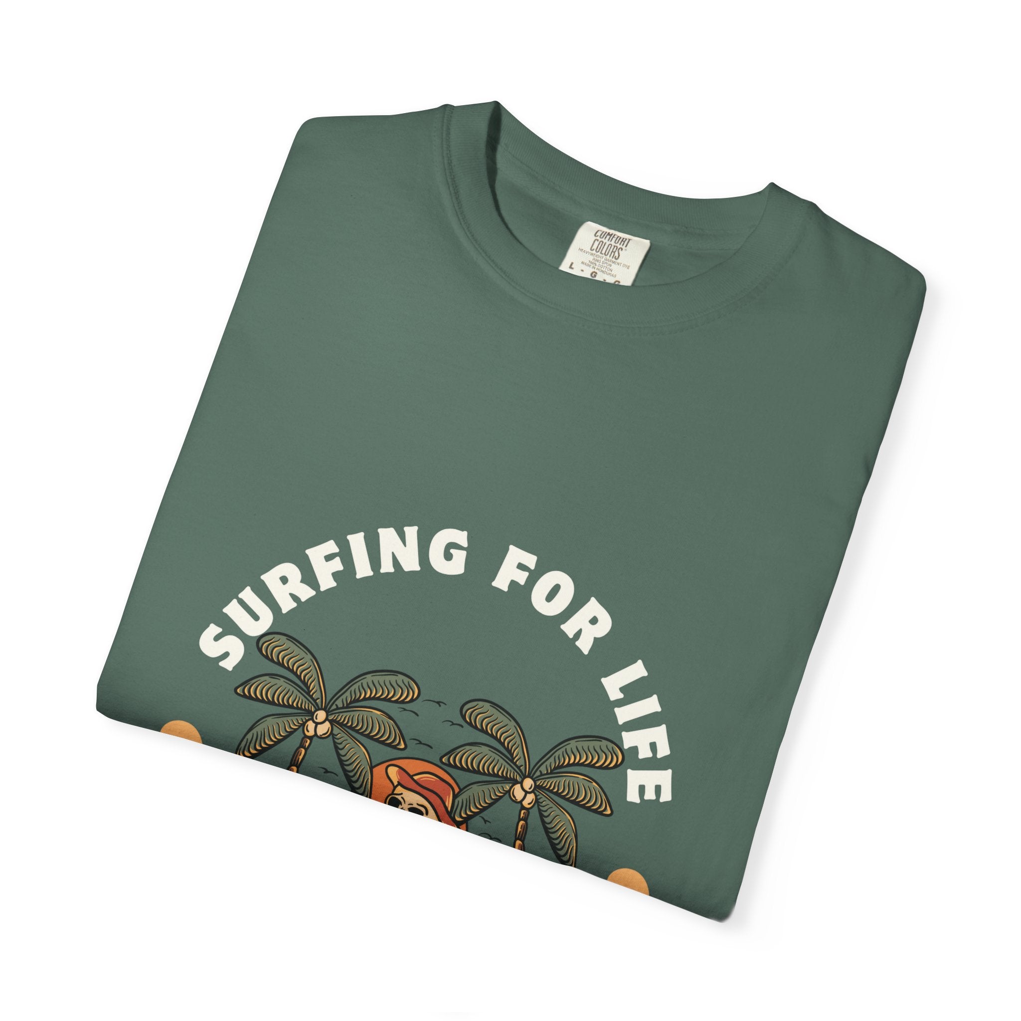 Surfing for Life T-Shirt | Vintage Summer Vibe Tee | Perfect for Beach Days, Surf Lovers, Summer Parties, Adventure Seekers