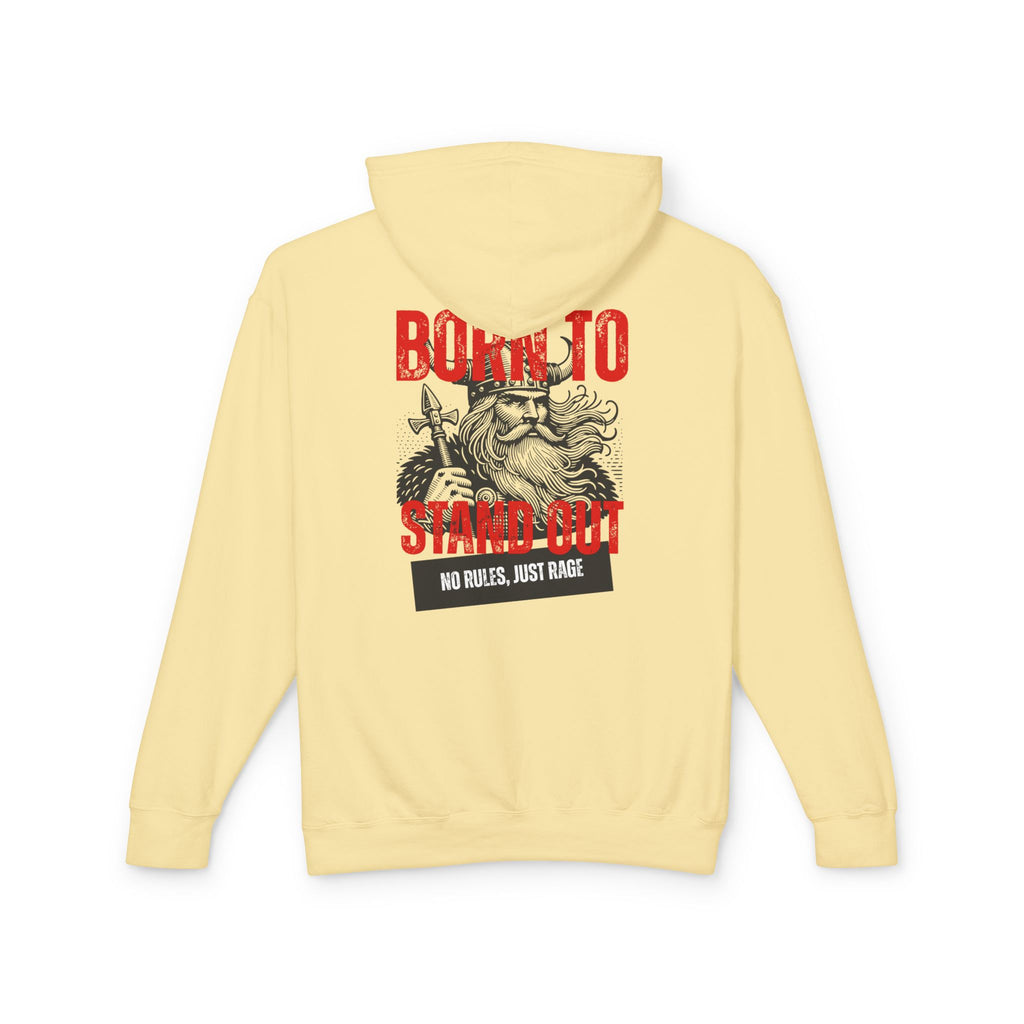 Born To Stand Out Unisex Lightweight Hooded Sweatshirt