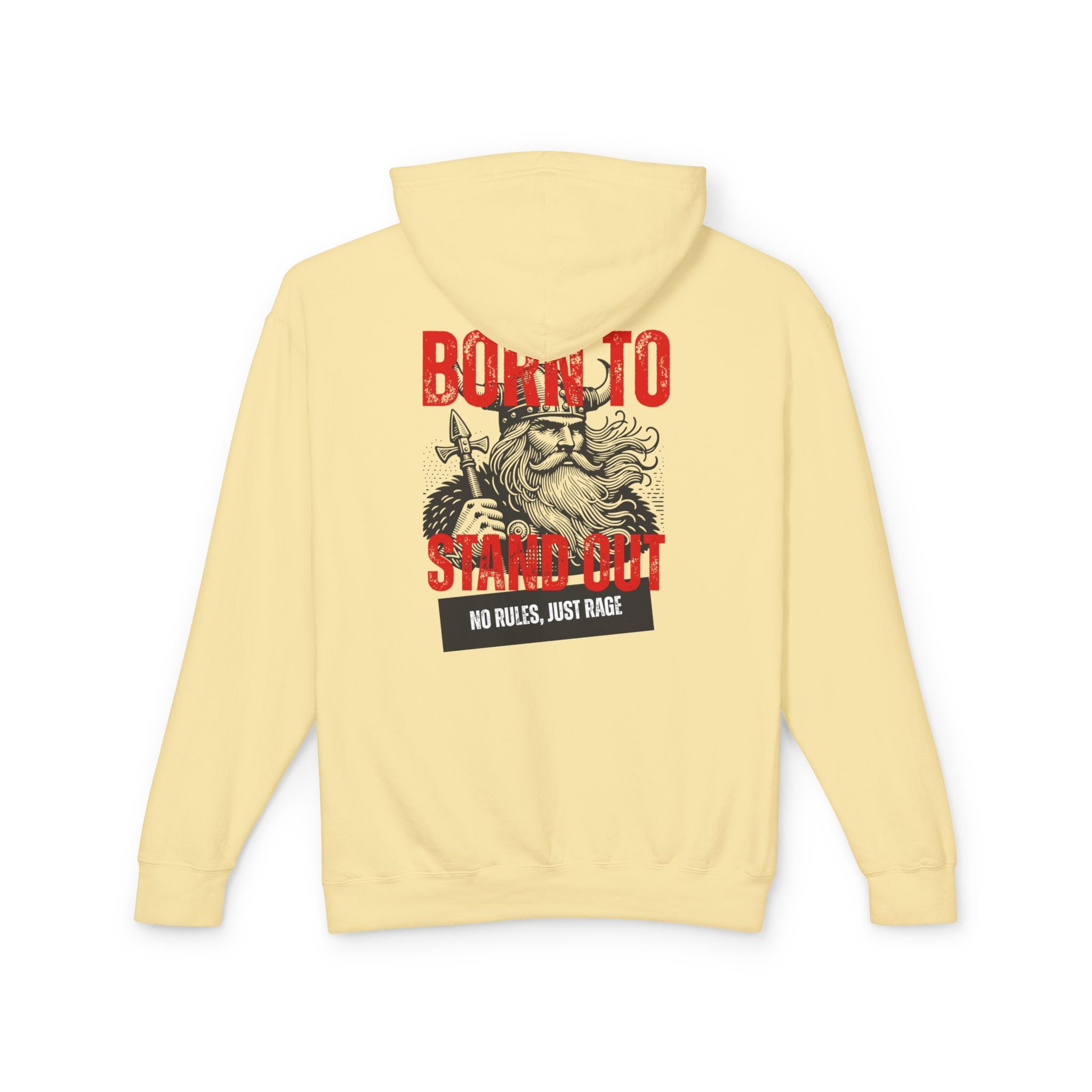 Born To Stand Out Unisex Lightweight Hooded Sweatshirt