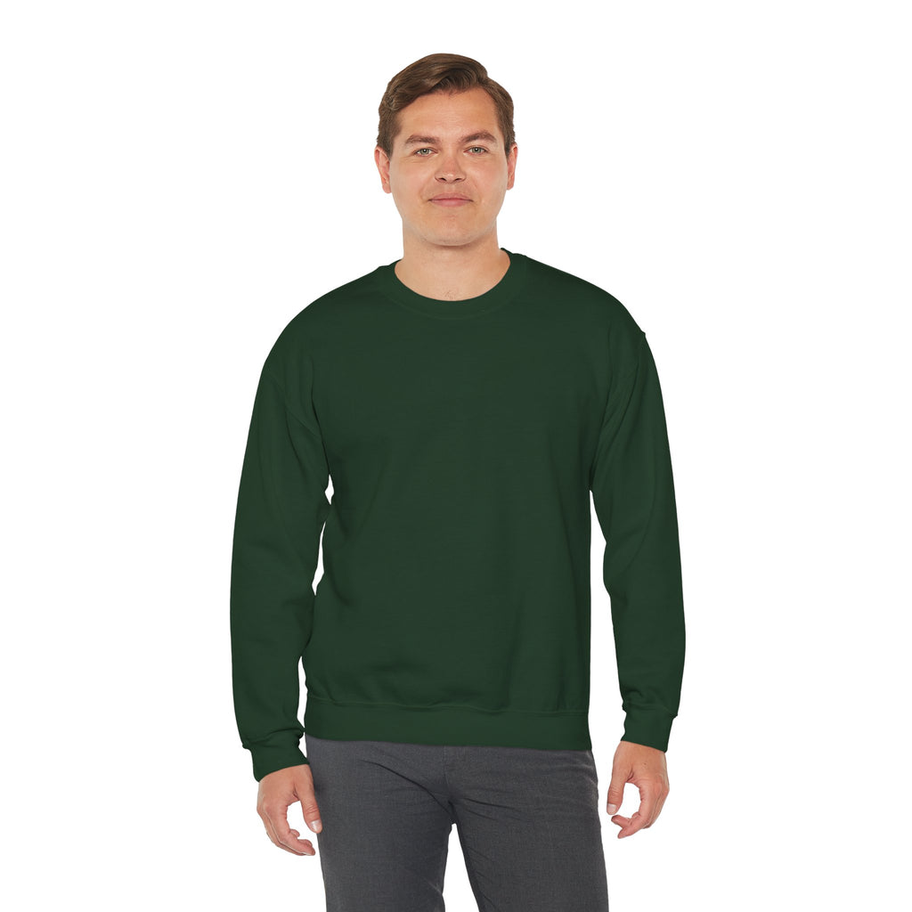 Happy and Dazzling Unisex Heavy Blend™ Crewneck Sweatshirt, Cozy Gift, Casual Wear, Everyday Comfort, Perfect for Birthdays or Celebrations