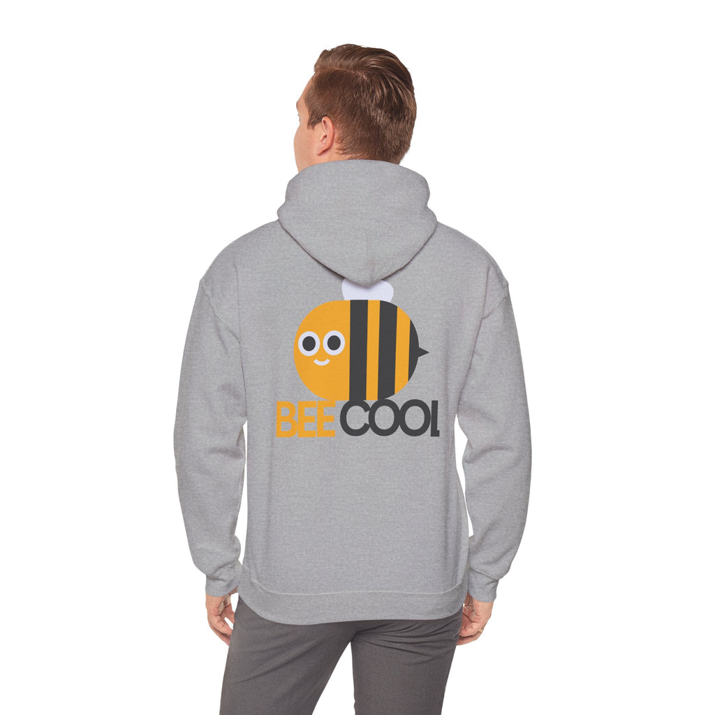 Bee Cool Unisex Heavy Blend Hoodie - Cute Bee Sweatshirt, Gift for Bee Lovers, Cozy Hoodie for All Seasons, Funny Gift for Nature [...]
