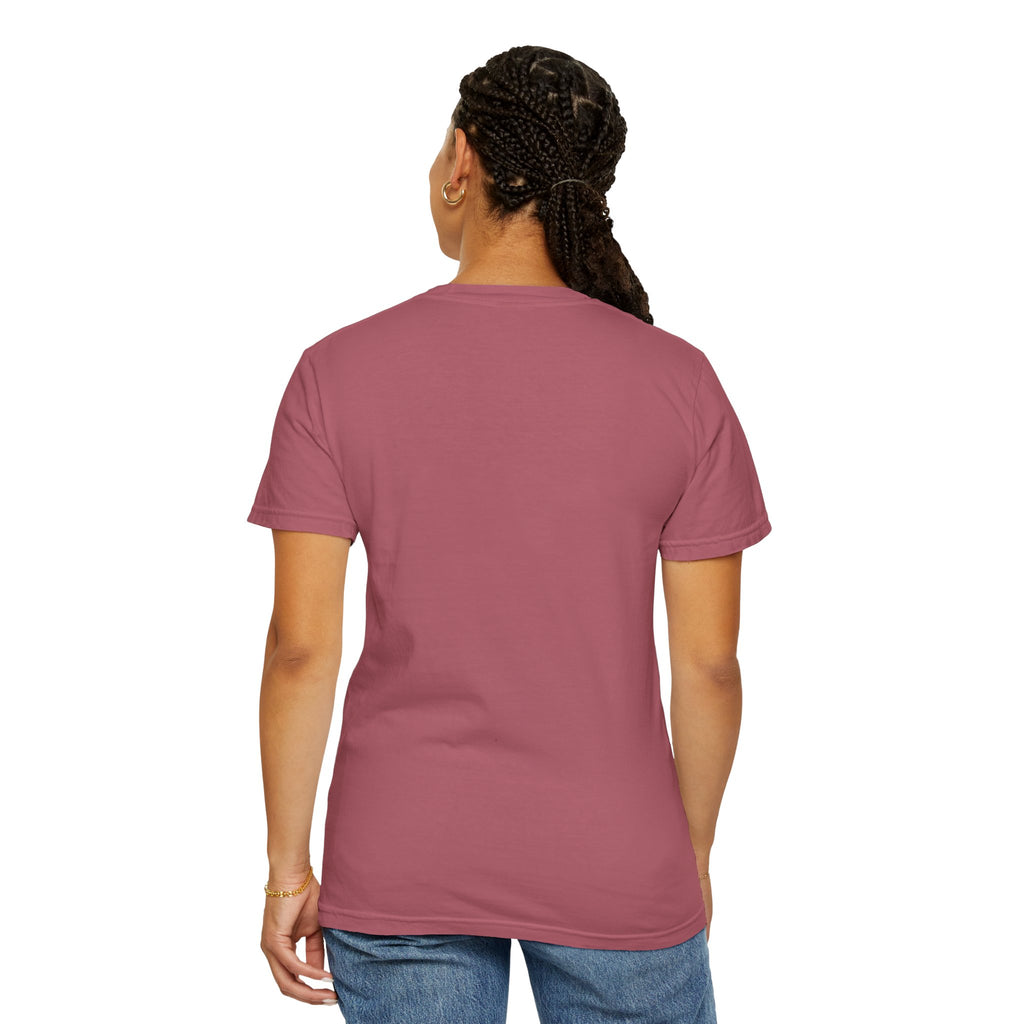 Happy Vibes Unisex Garment-Dyed T-shirt | Positive Affirmation Tee, Casual Wear, Gift for Friends, Summer Style, Comfort Apparel