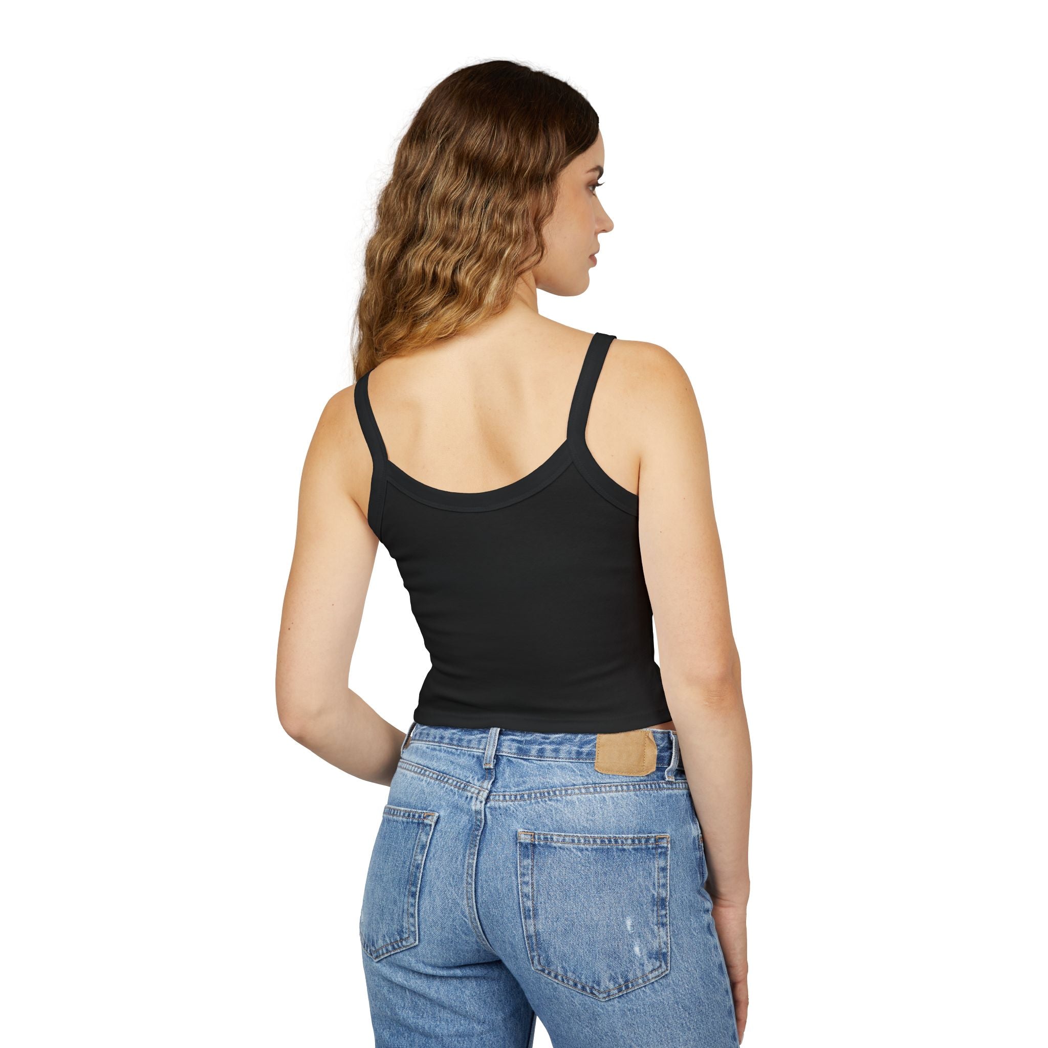 Trendy Women's Spaghetti Strap Tank Top with Cute Back Design, Casual Summer Top, Perfect for Beach Days, Festivals, and Everyday [...]