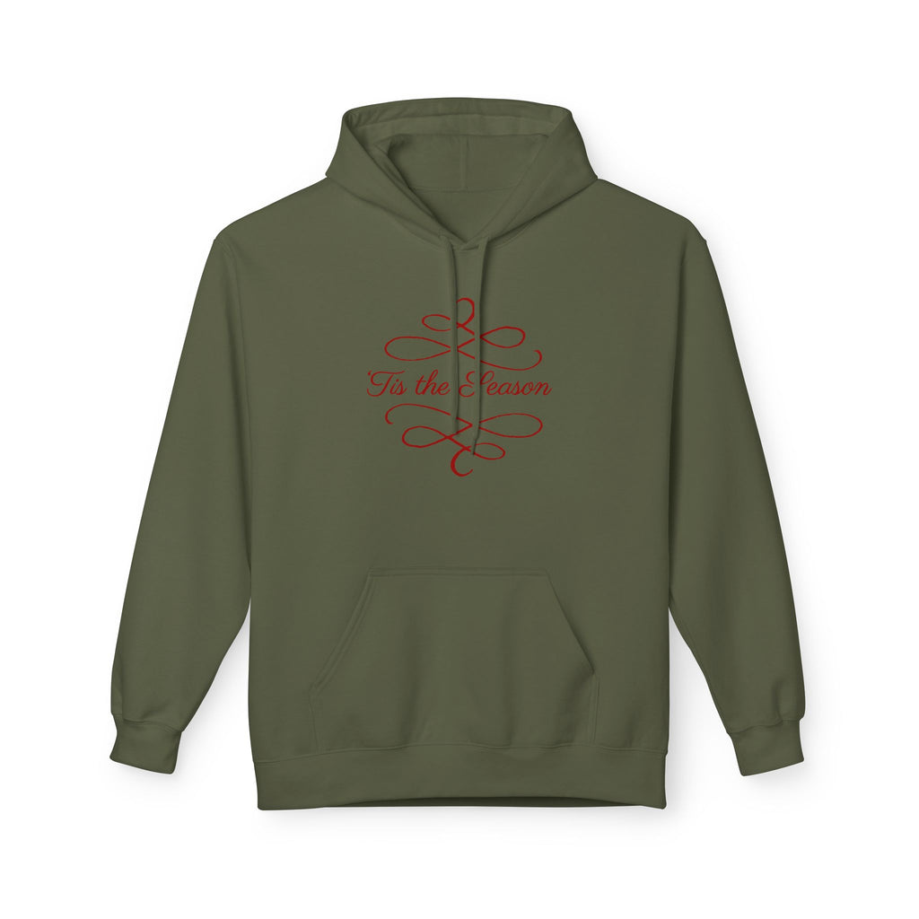 Reindeer Cheer Hoodie — "Tis the Season" Holiday Pullover