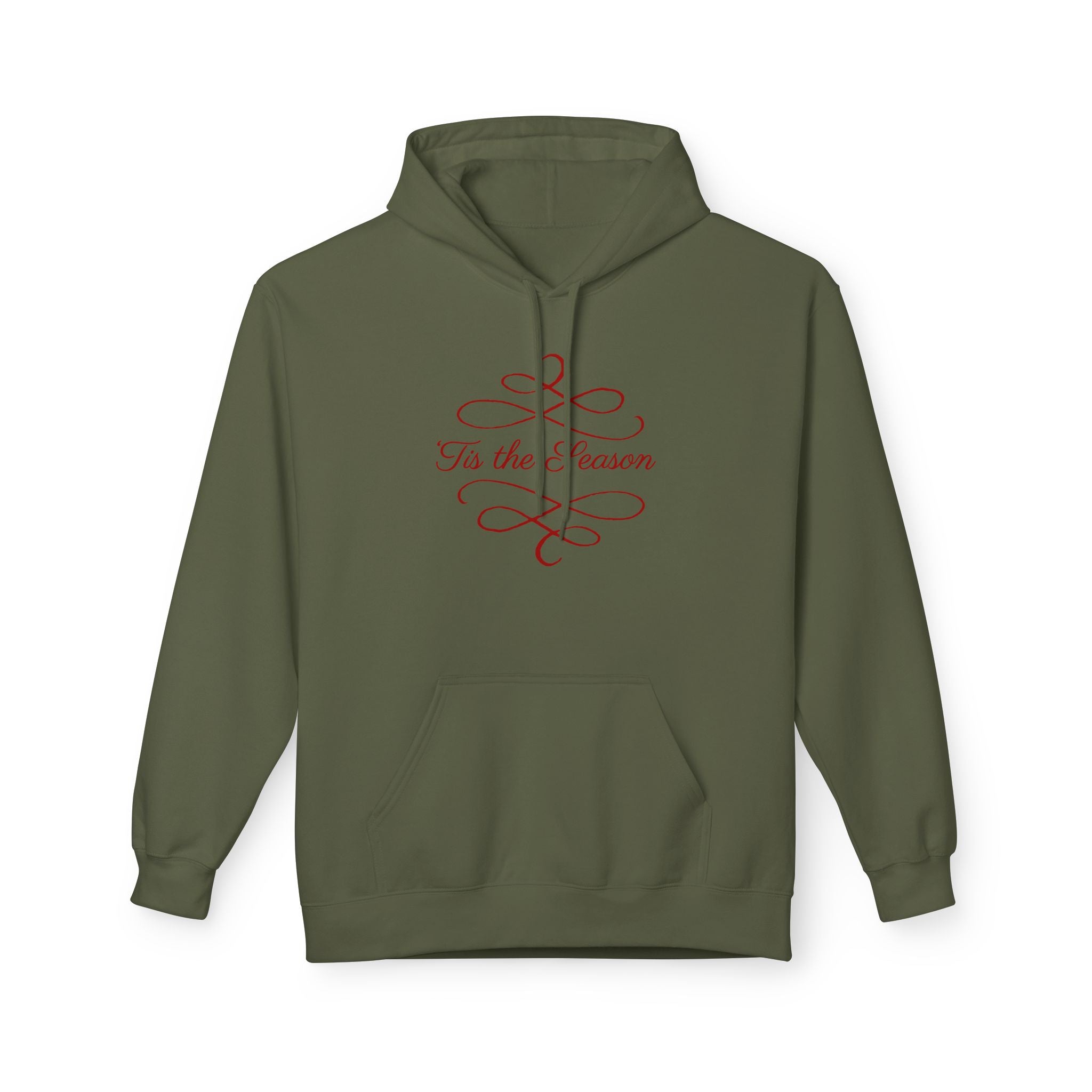 Reindeer Cheer Hoodie — "Tis the Season" Holiday Pullover