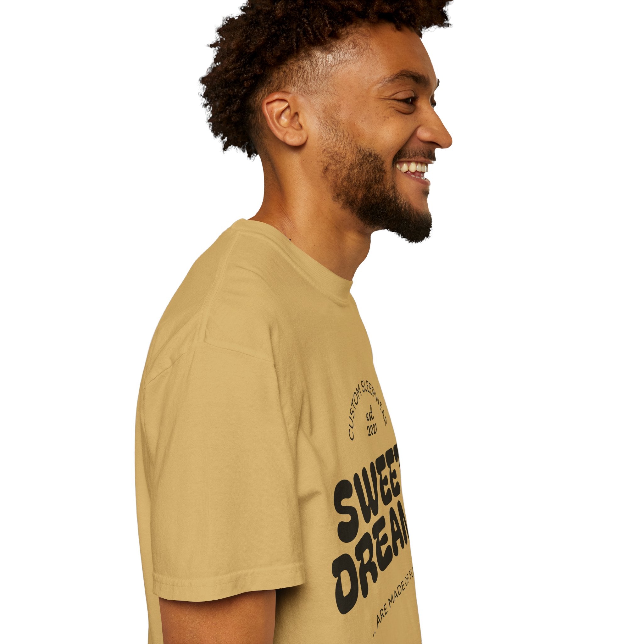 Custom Sweet Dreams T-Shirt, Unisex Sleepwear, Relaxed Fit Tee, Cozy Gift for Sleep Lovers, Lounge Wear, Dreamy Apparel