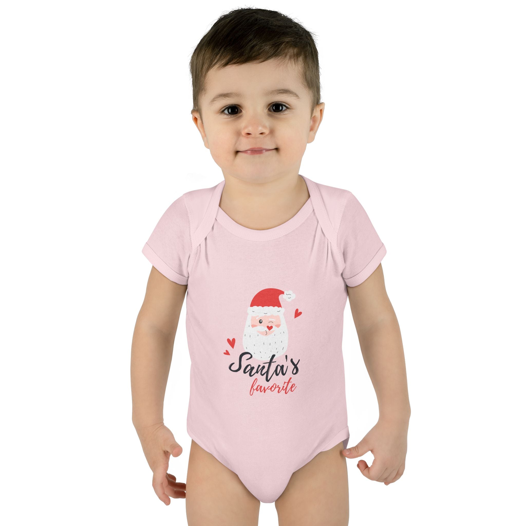 Infant Onesie - "Santa's Favorite" Cute Baby Christmas Bodysuit