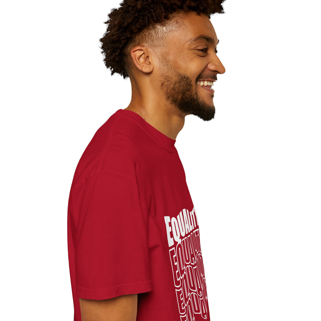 Equality Unisex Garment-Dyed T-shirt | Bold Statement Tee, LGBTQ+ Pride Apparel, Casual Wear, Gift for Activists, Equality Awareness