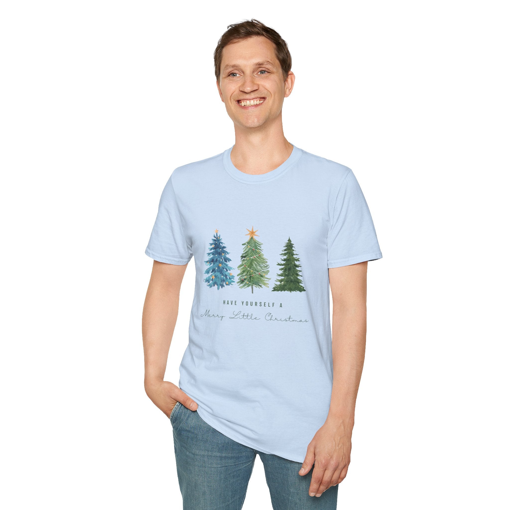 T-Shirt — Make Yourself At Home Christmas Tree Graphic Tee