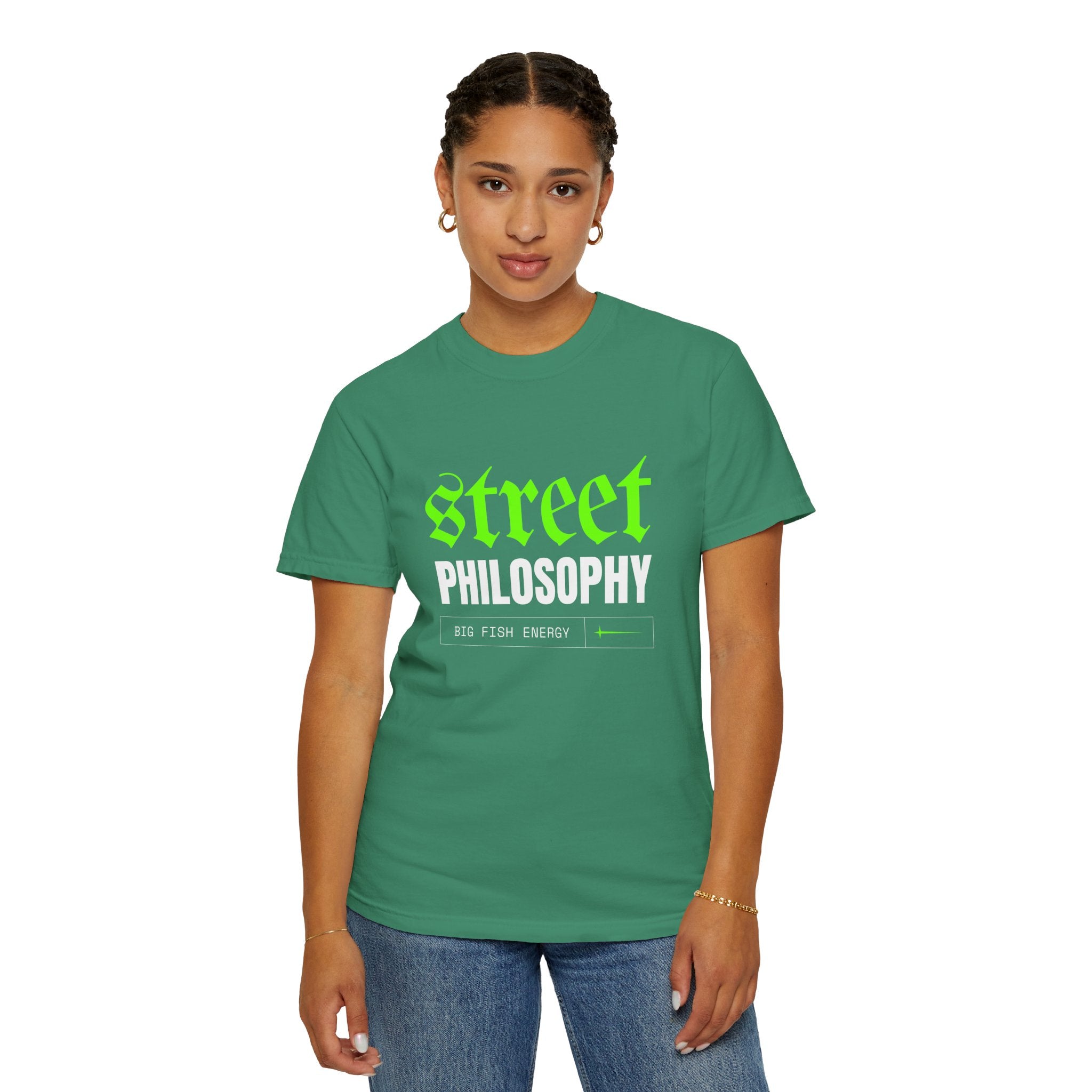 Street Philosophy Unisex Garment-Dyed T-shirt - Trendy Graphic Tee for Fashion Lovers, Streetwear, Casualwear, Gift for Friends, [...]