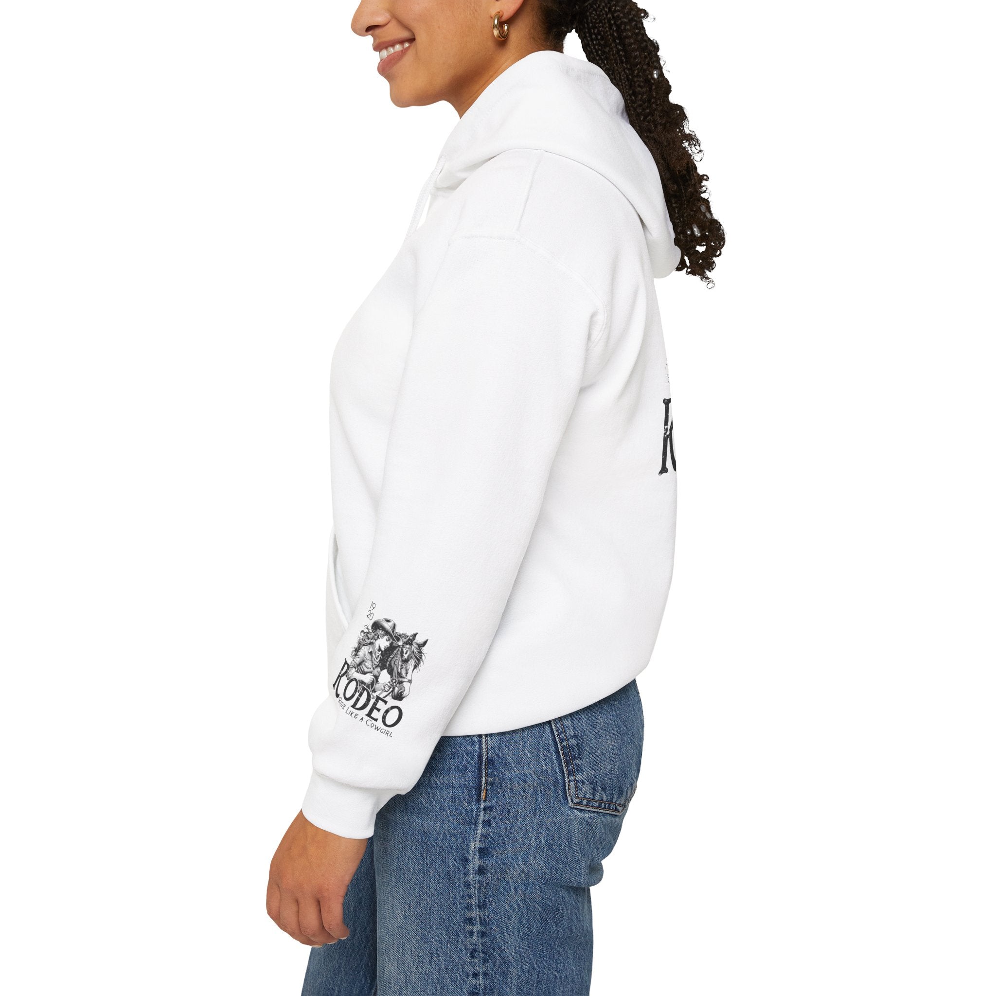 Rodeo Life Hoodie, Unisex Sweatshirt for Cowgirl/Cowboy, Perfect for Western Theme Parties and Country Events, Gift for Rodeo Fans