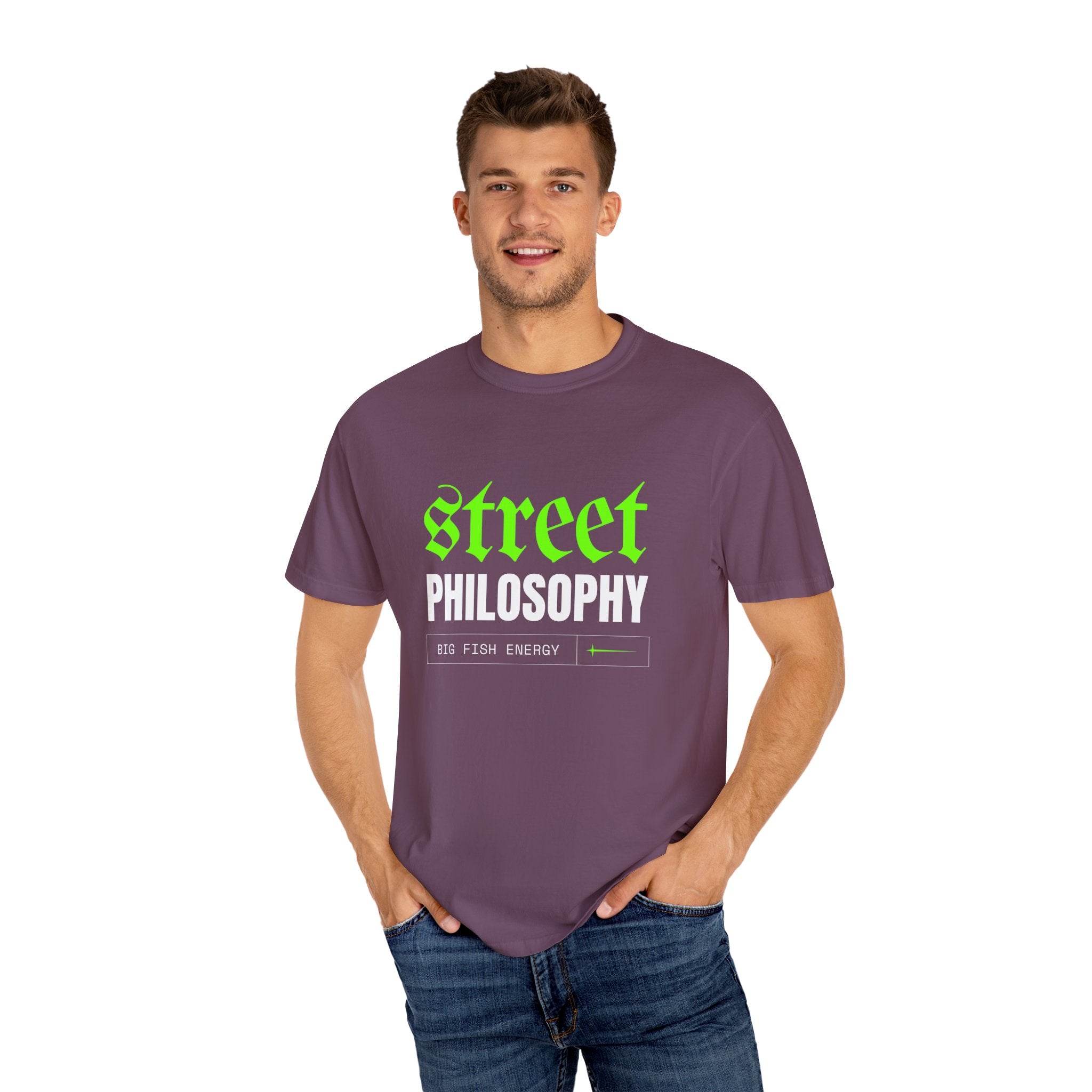 Street Philosophy Unisex Garment-Dyed T-shirt - Trendy Graphic Tee for Fashion Lovers, Streetwear, Casualwear, Gift for Friends, [...]