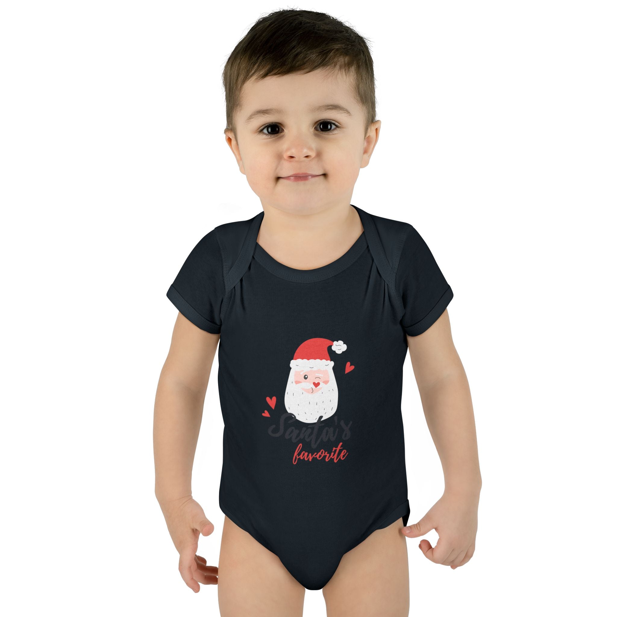 Infant Onesie - "Santa's Favorite" Cute Baby Christmas Bodysuit