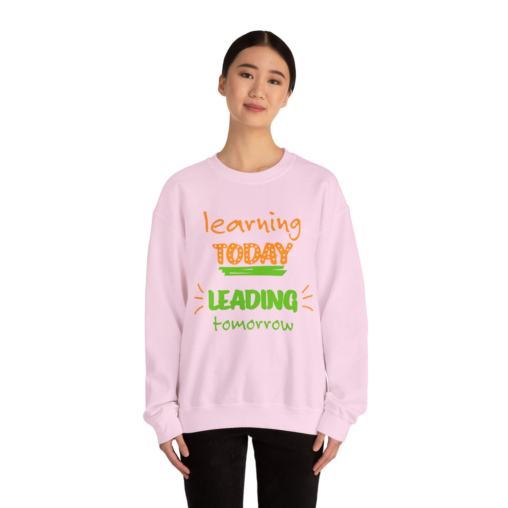 Inspirational Learning Sweatshirt, Motivational Crewneck, Education Apparel, Teacher Gift, Back to School Fashion