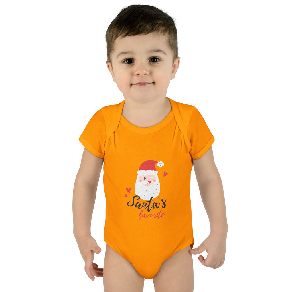 Infant Onesie - "Santa's Favorite" Cute Baby Christmas Bodysuit