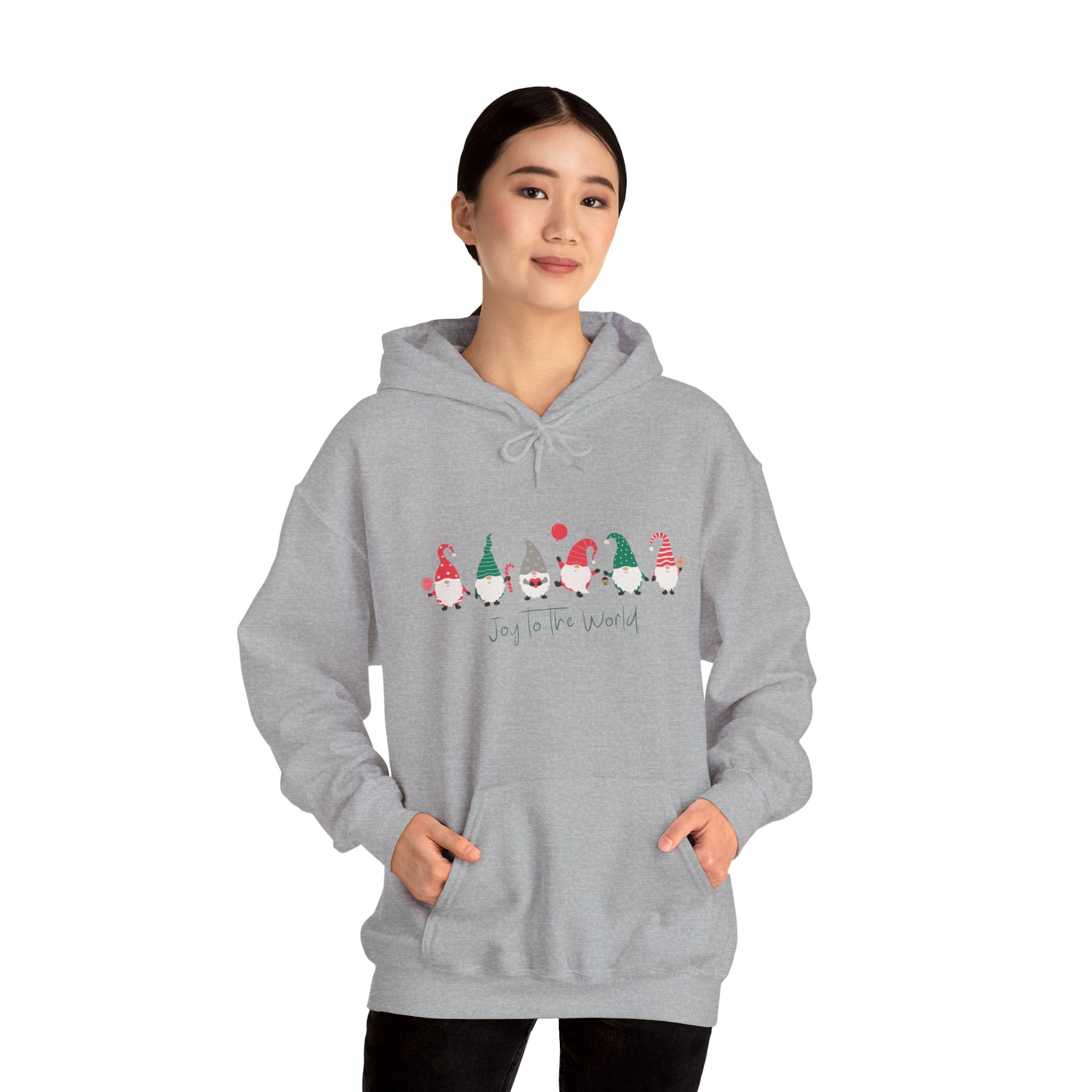 Christmas Gnome Hoodie – Cute Holiday Gnomes Christmas Sweater Hoodie