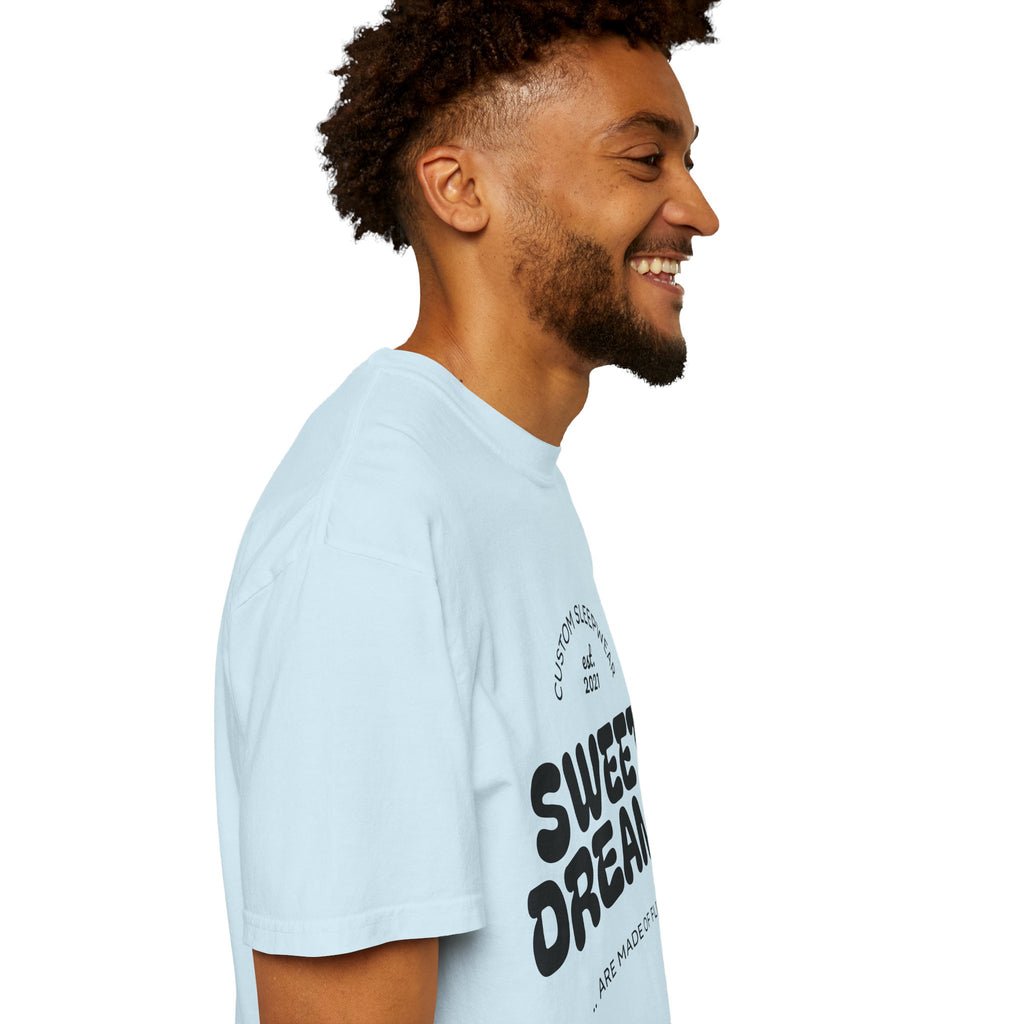 Custom Sweet Dreams T-Shirt, Unisex Sleepwear, Relaxed Fit Tee, Cozy Gift for Sleep Lovers, Lounge Wear, Dreamy Apparel