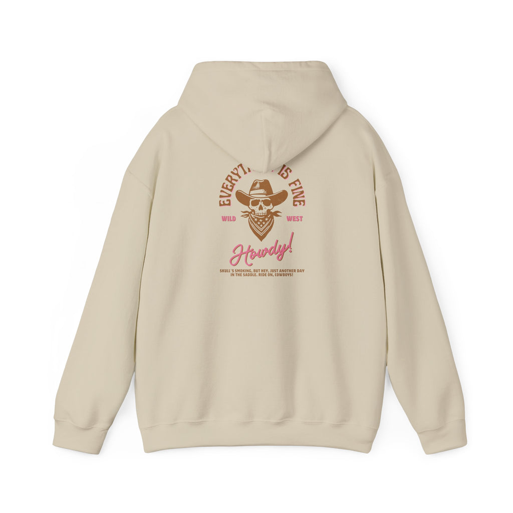 Howdy Vintage Western Hoodie, Cozy Sweatshirt, Unisex Fashion, Country Style Gift, Western Style Apparel, Everyday Casual Wear