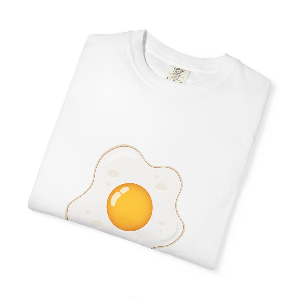 Whimsical Egg Graphic T-Shirt, Funny Food Tee, Breakfast Lover Gift, Unisex Tee for Foodies, Cute Egg Design Shirt