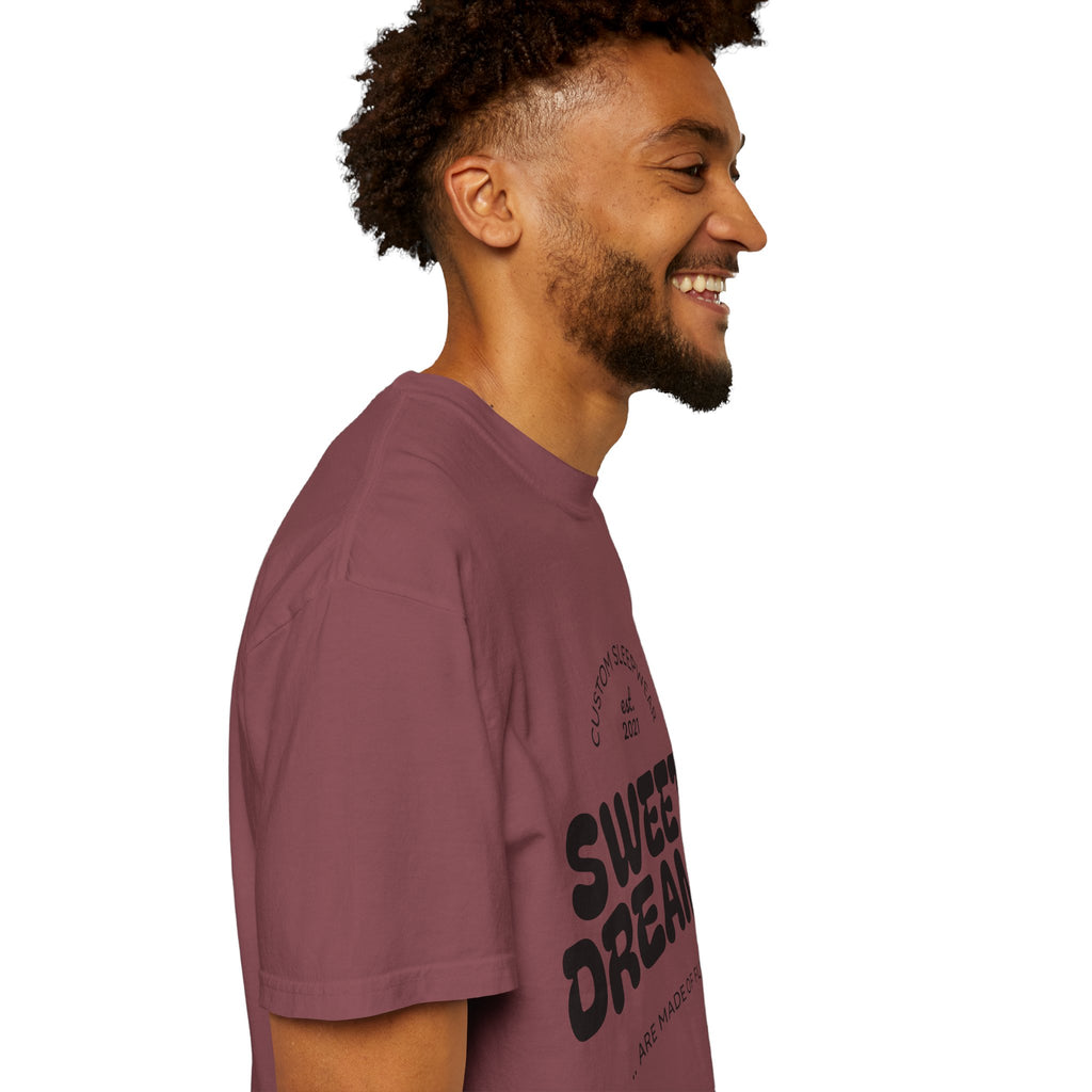 Custom Sweet Dreams T-Shirt, Unisex Sleepwear, Relaxed Fit Tee, Cozy Gift for Sleep Lovers, Lounge Wear, Dreamy Apparel