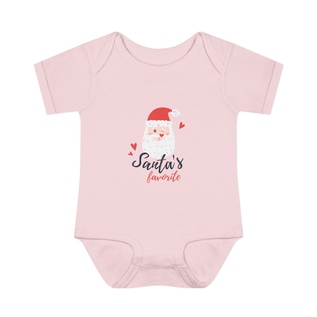 Infant Onesie - "Santa's Favorite" Cute Baby Christmas Bodysuit